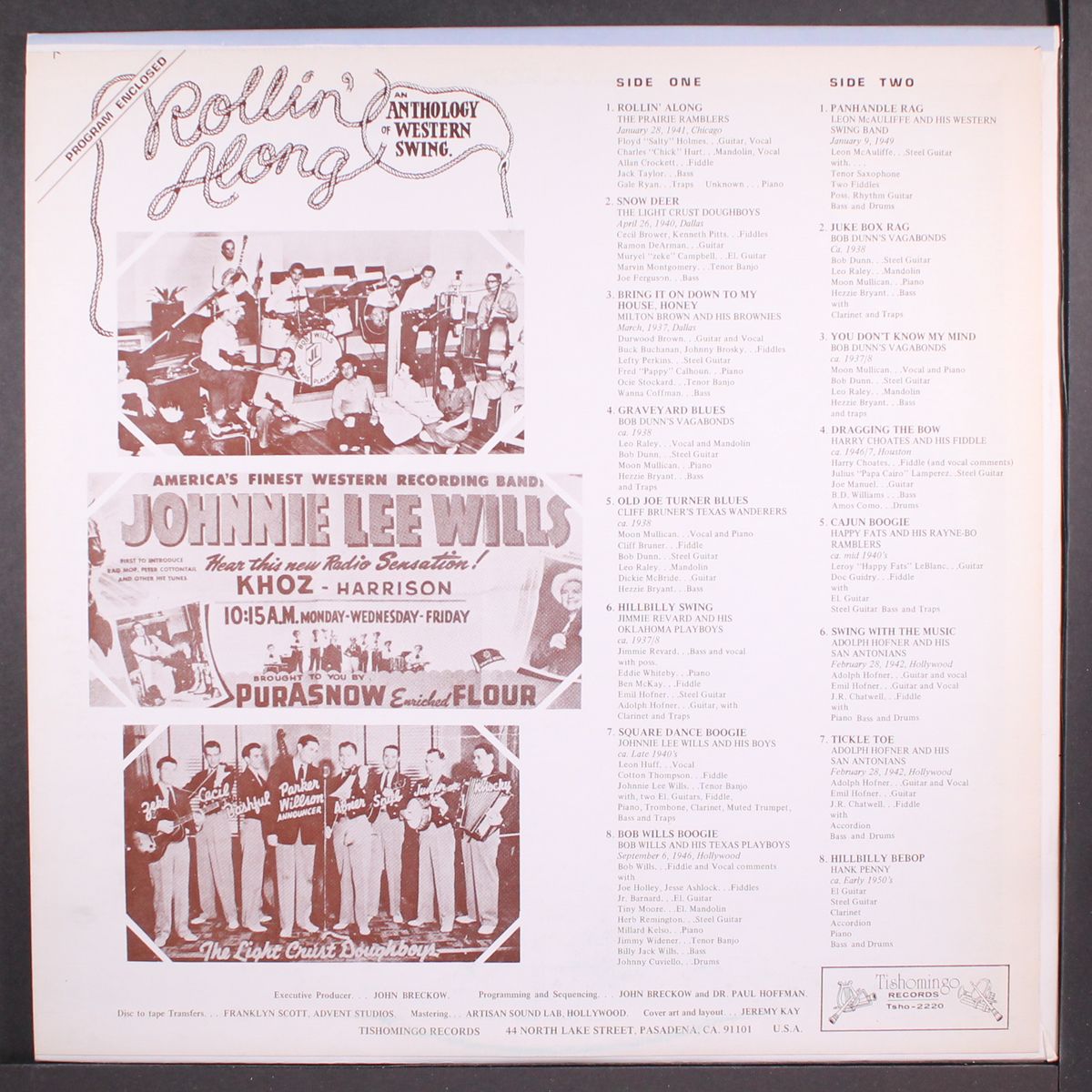 rollin' along, an anthology of western by VARIOUS