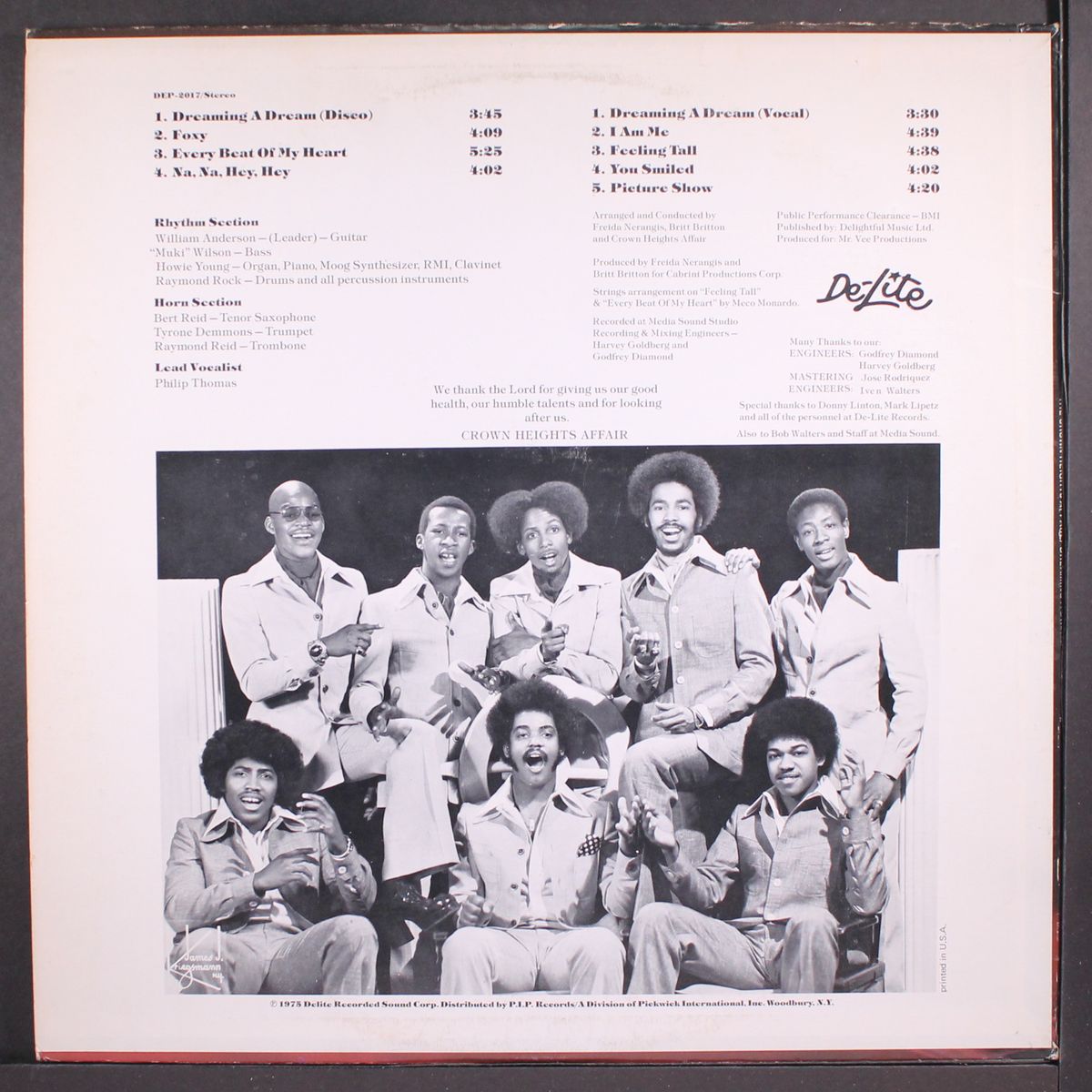 dreaming a dream by CROWN HEIGHTS AFFAIR