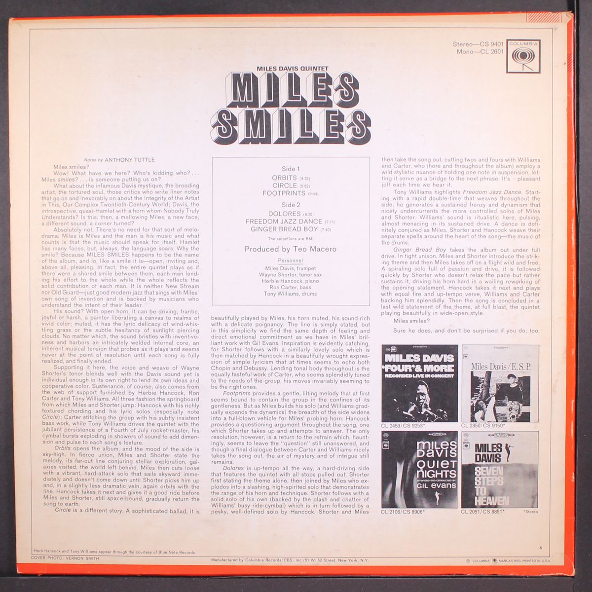 miles smiles by MILES DAVIS