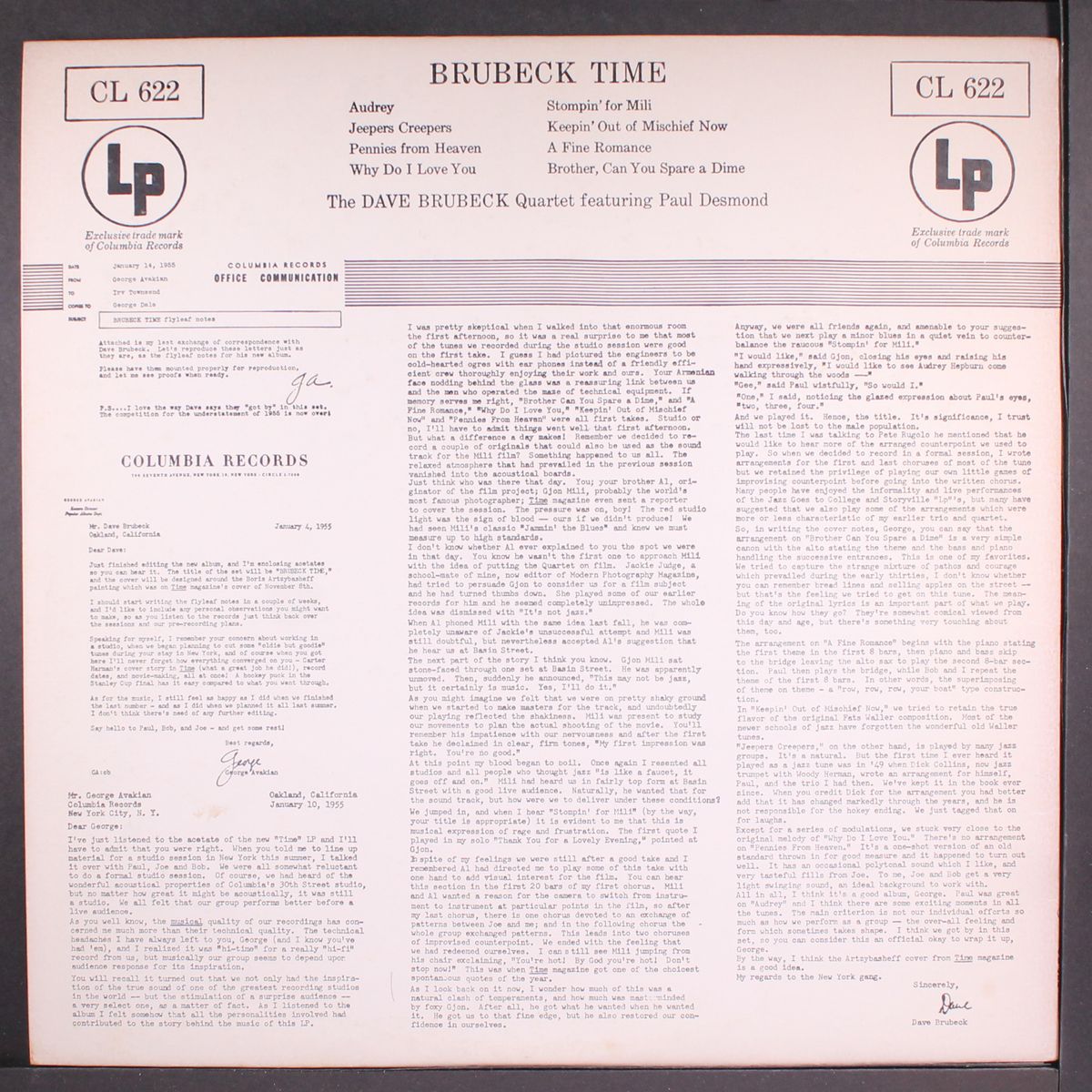 brubeck time by DAVE BRUBECK