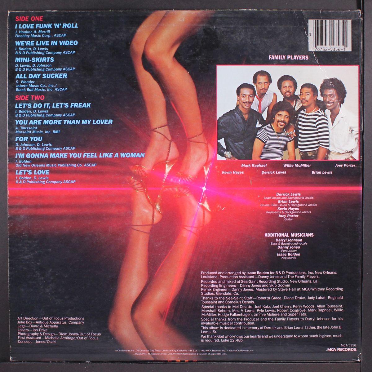 i love funk 'n' roll by FAMILY PLAYERS