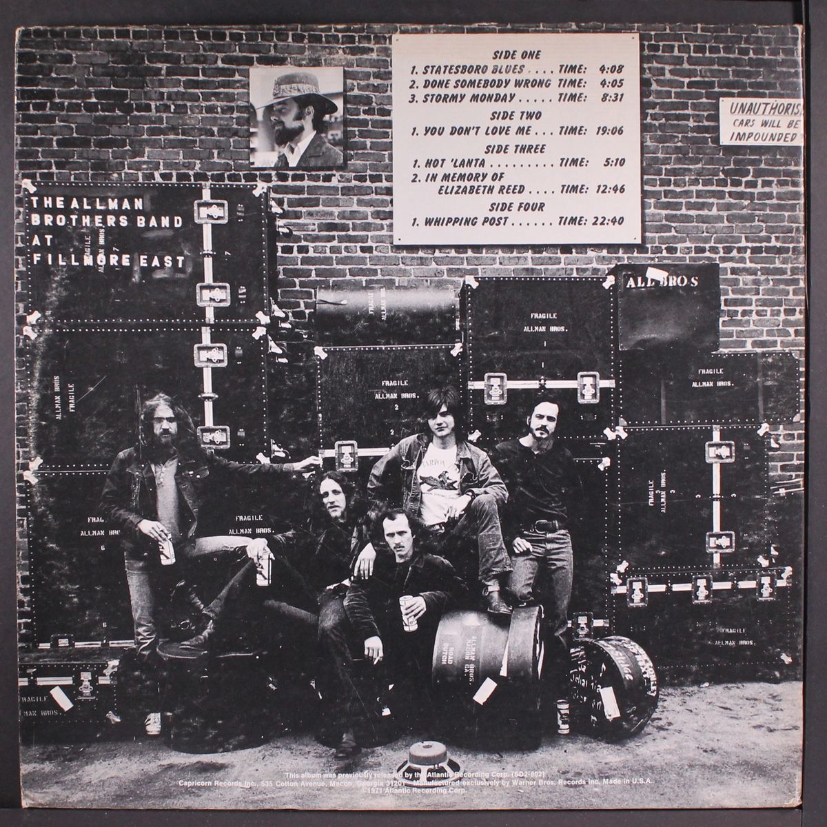 at fillmore east by ALLMAN BROTHERS BAND