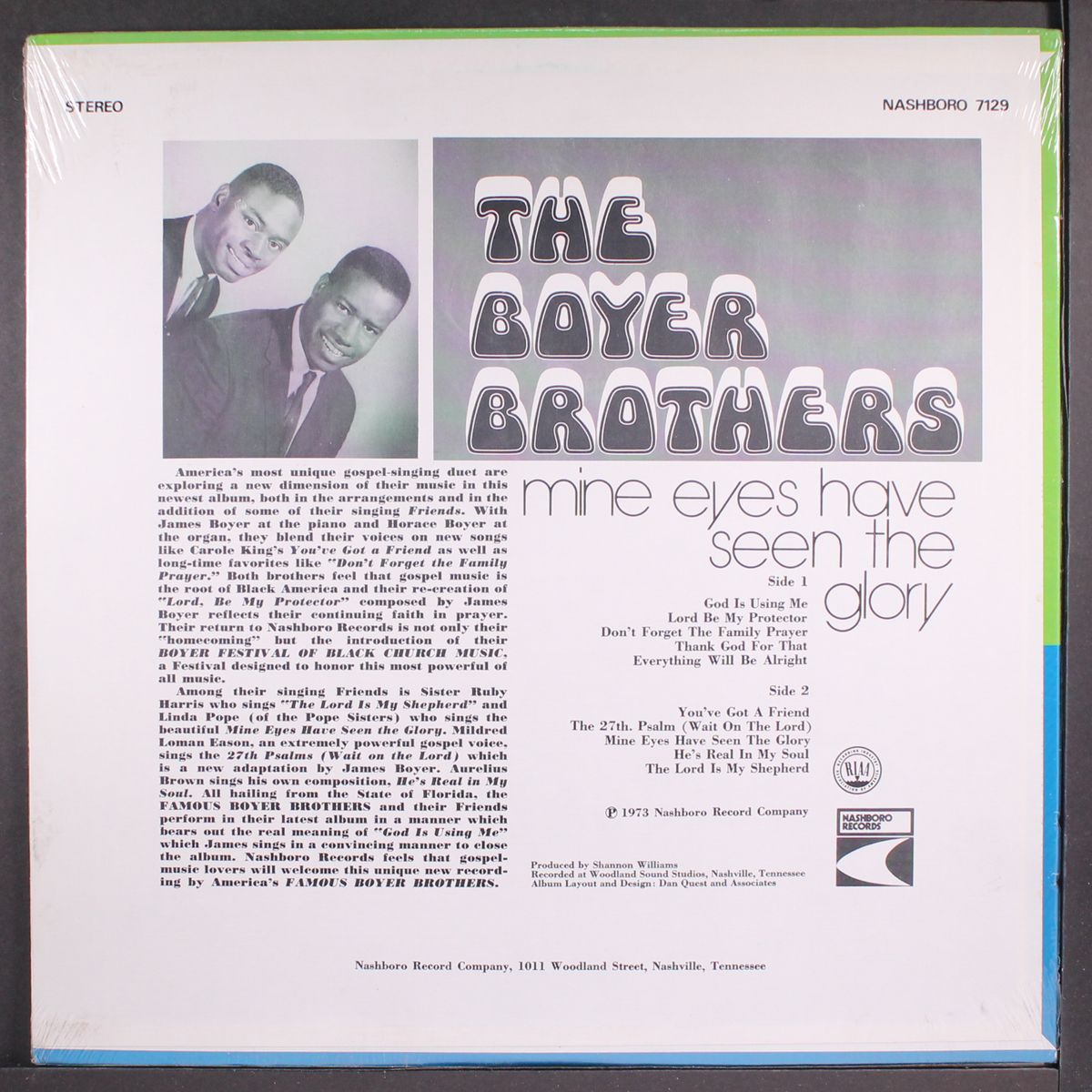 mine eyes have seen the glory by BOYER BROTHERS