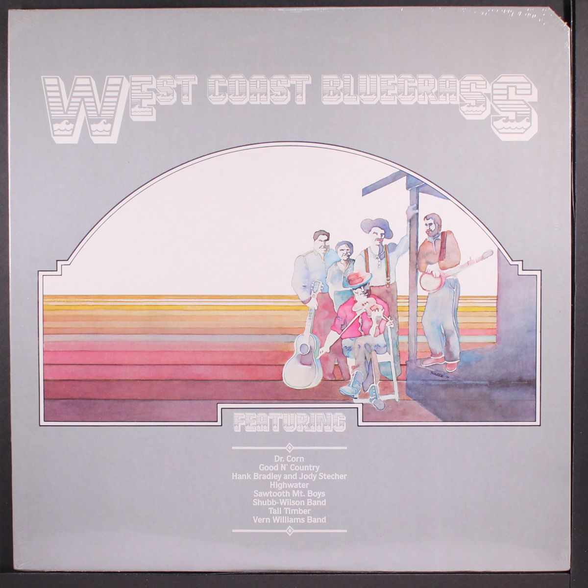 west coast bluegrass by VARIOUS