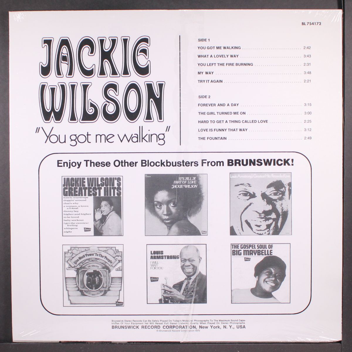 you got me walking by JACKIE WILSON