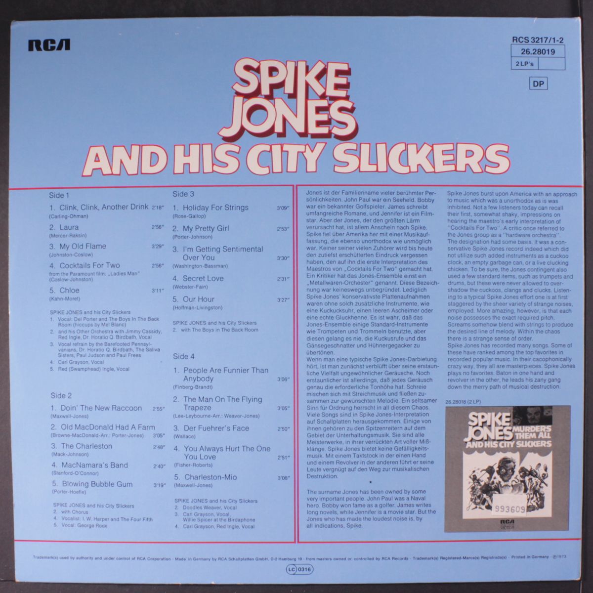 murders again, vol.2 by SPIKE JONES