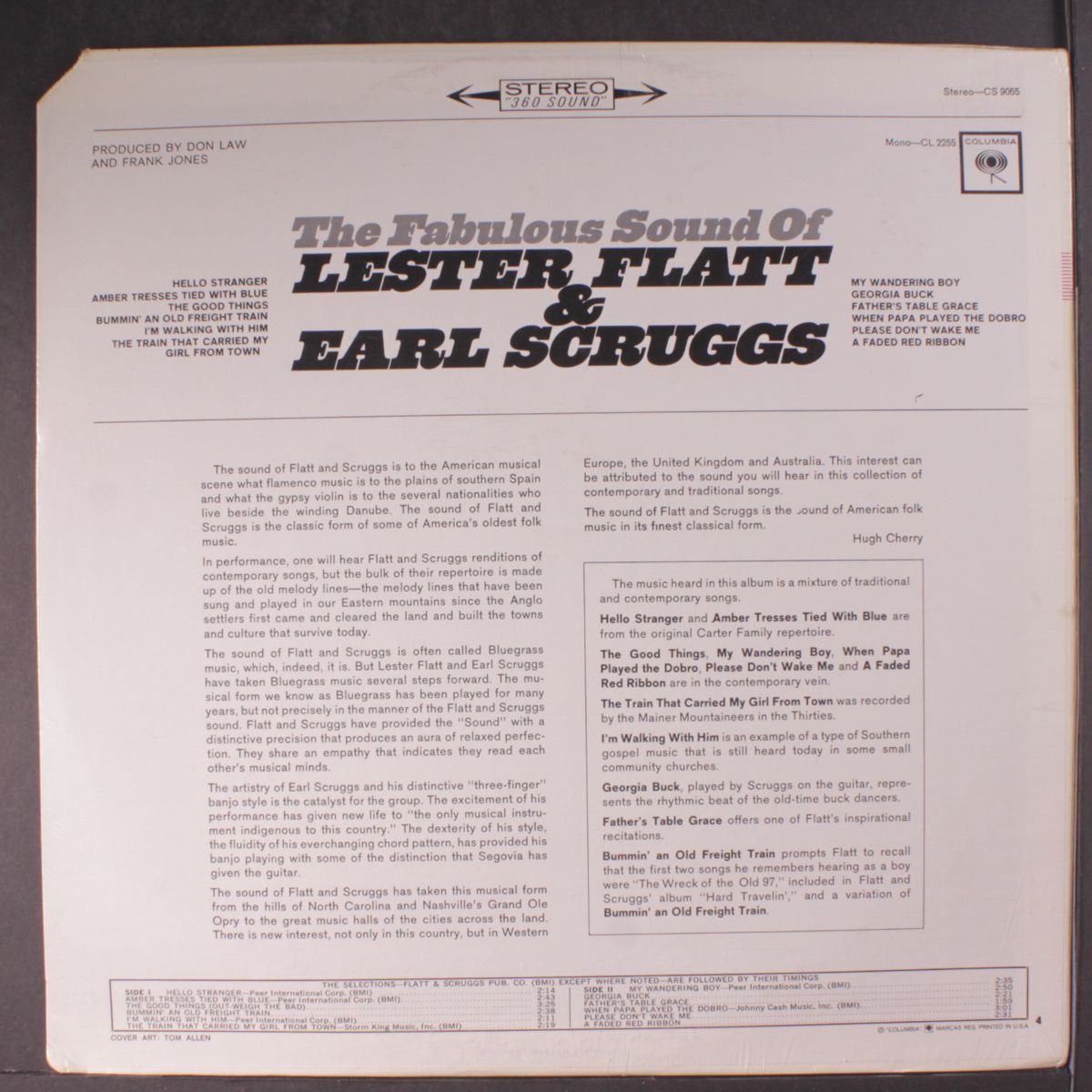 the fabulous sound of by FLATT & SCRUGGS