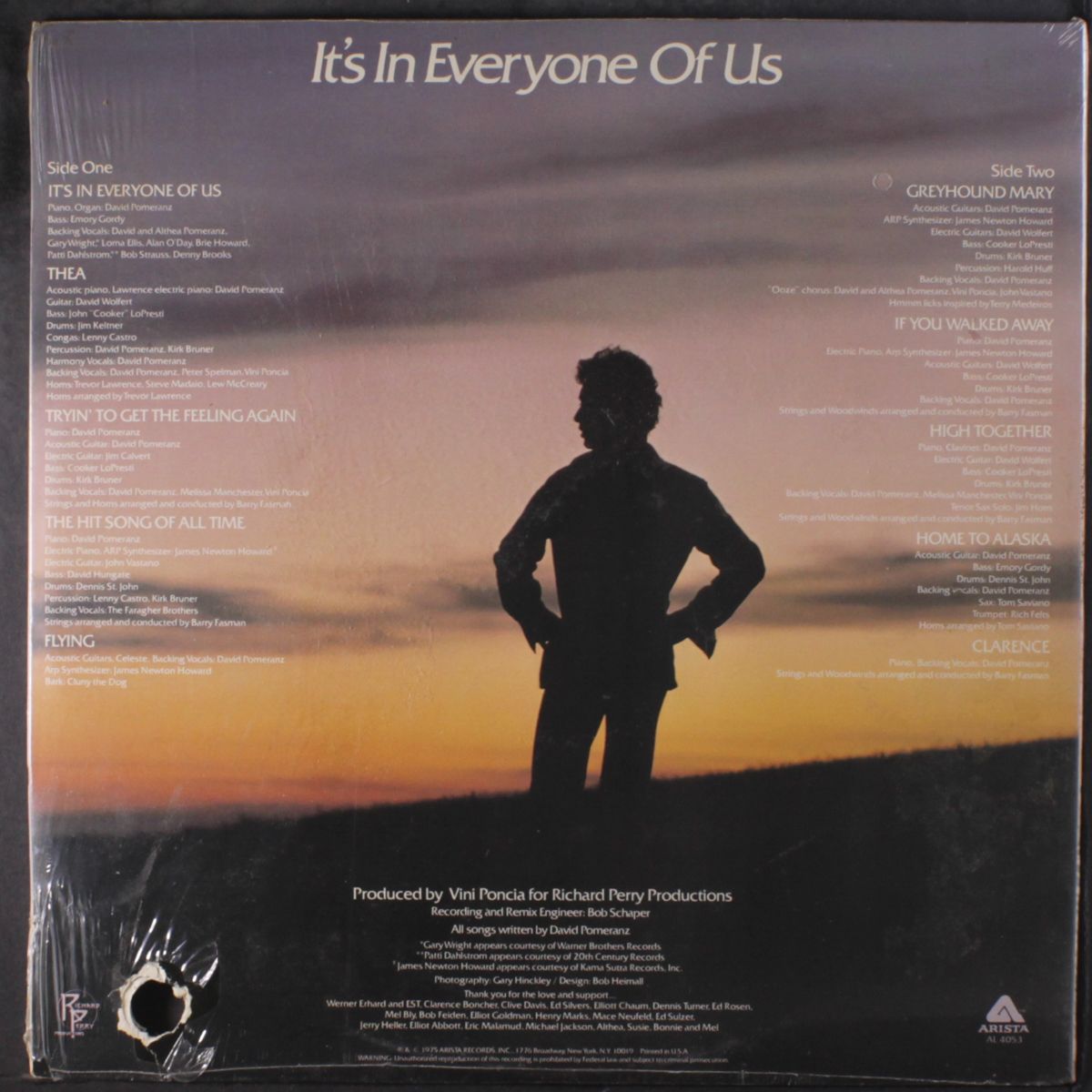 it's in everyone of us by DAVID POMERANZ