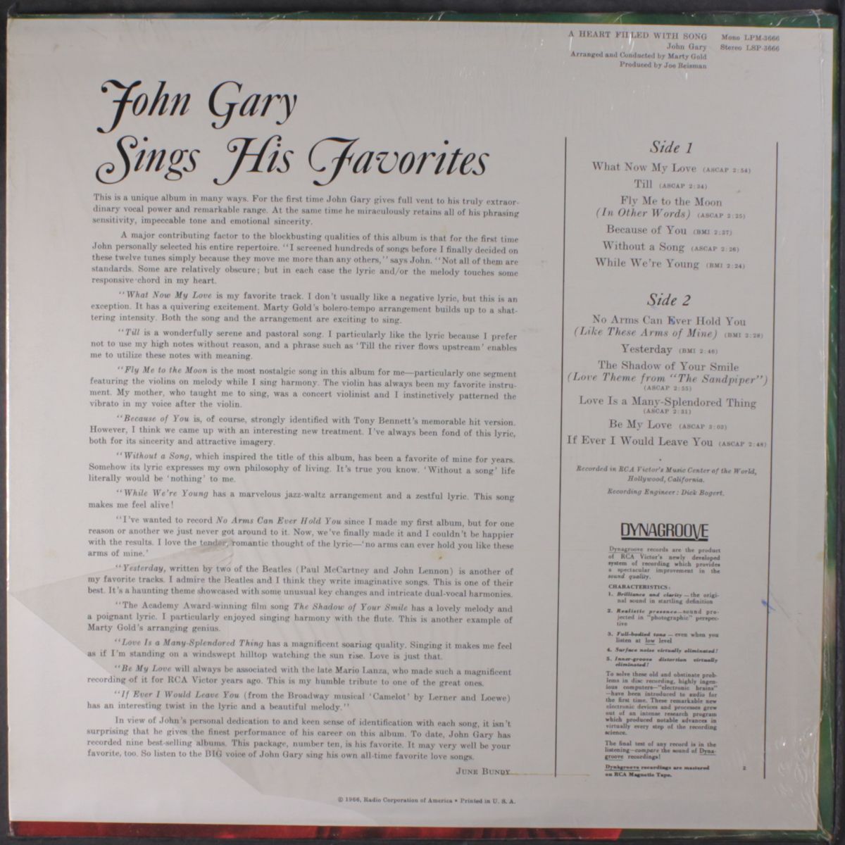 a heart filled with song by JOHN GARY