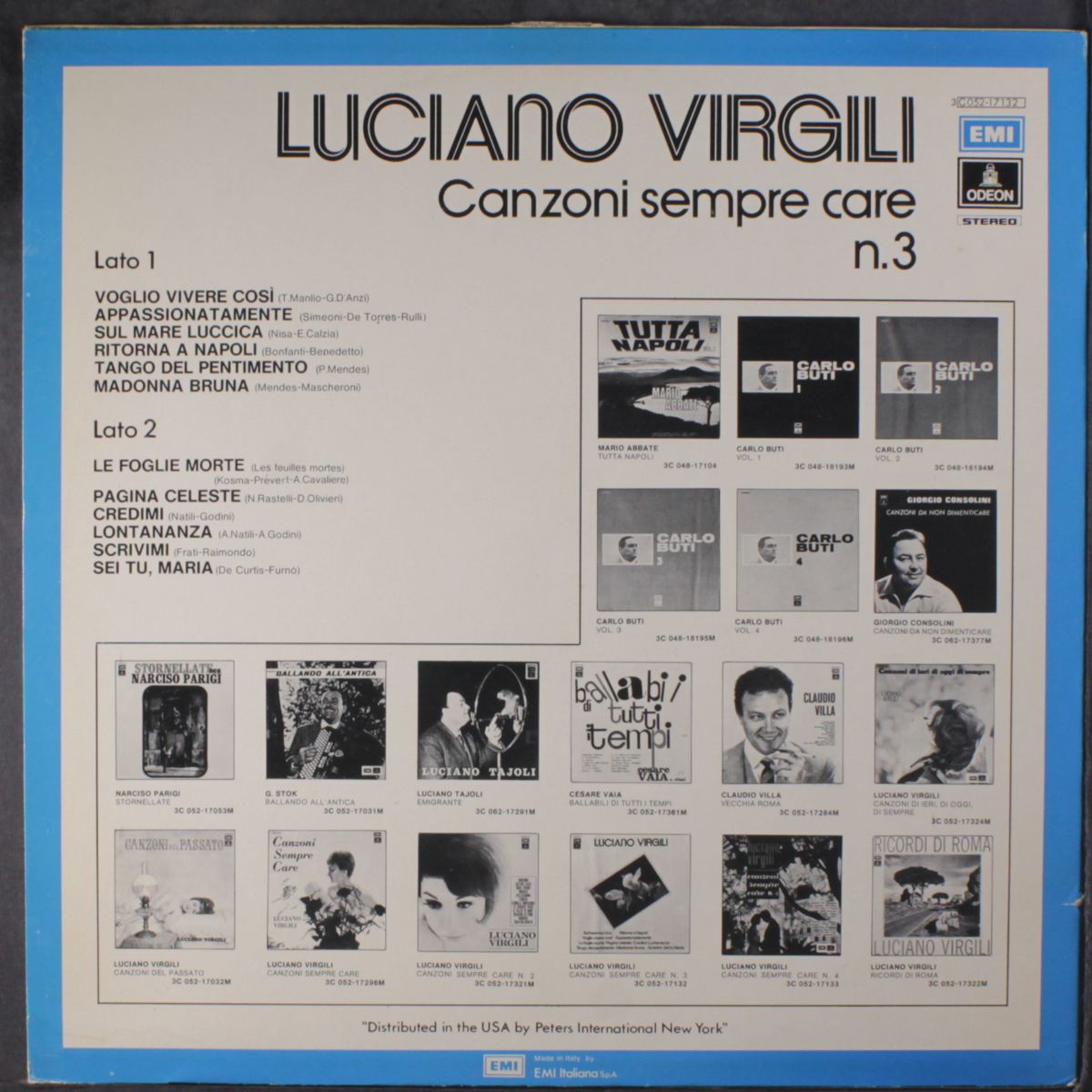 canzoni sempre care n.3 by LUCIANO VIRGILI