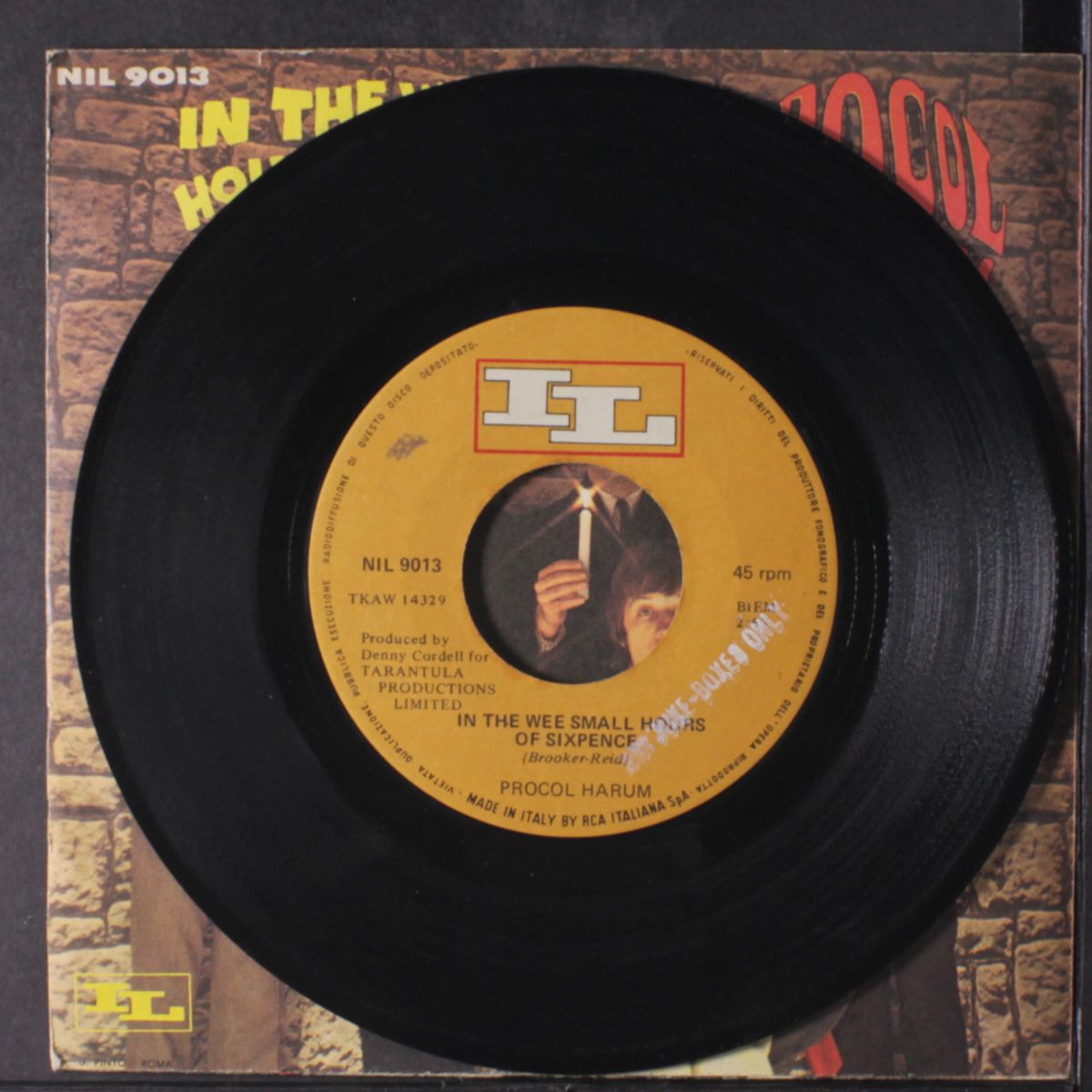 in the wee small hours of sixpence / quite rightly so by PROCOL HARUM