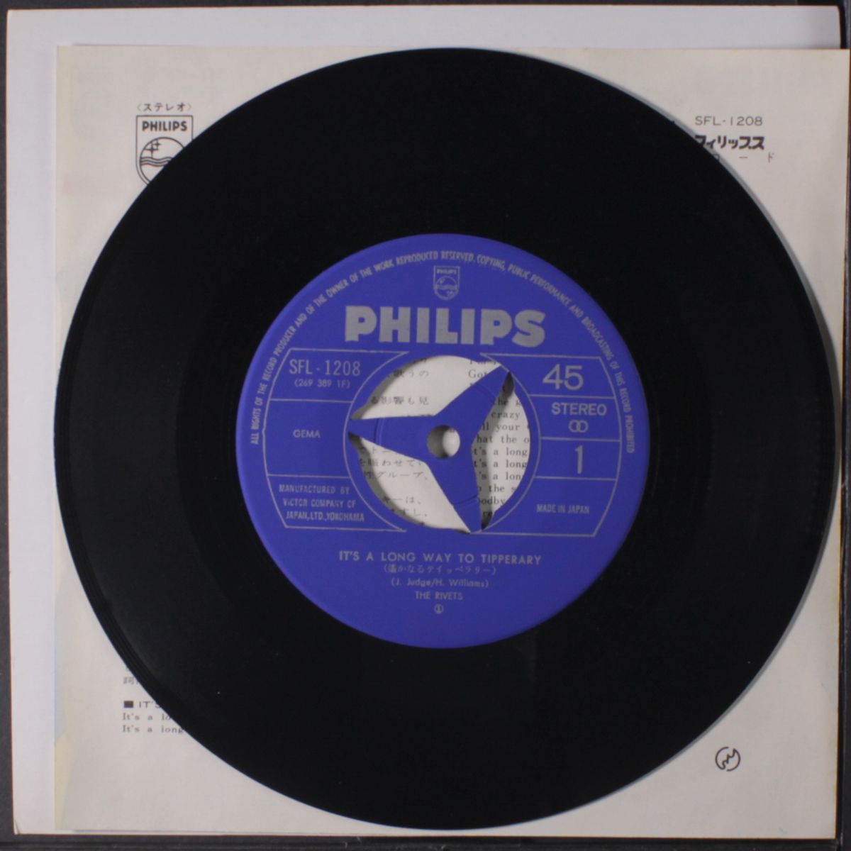 it's a long way to tipperary / watch the world by RIVETS
