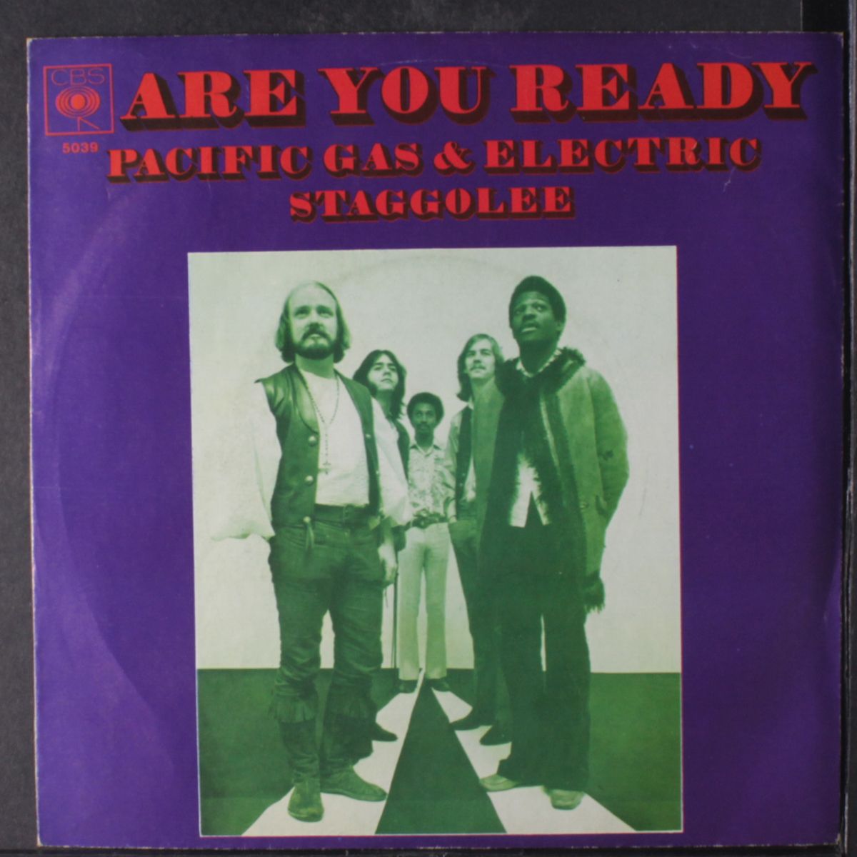 are you ready / staggolee by PACIFIC GAS & ELECTRIC