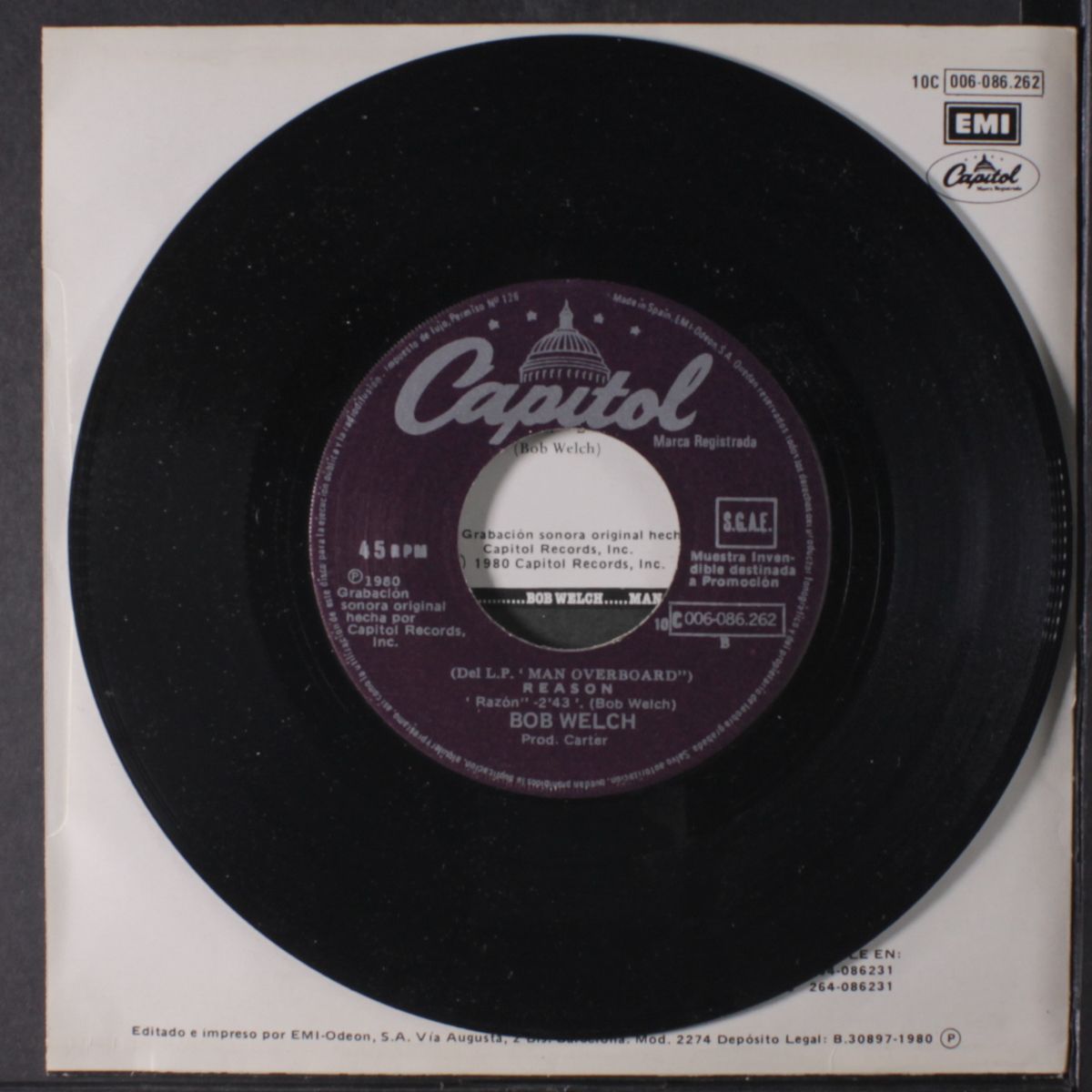 don't rush the good things / reason by BOB WELCH
