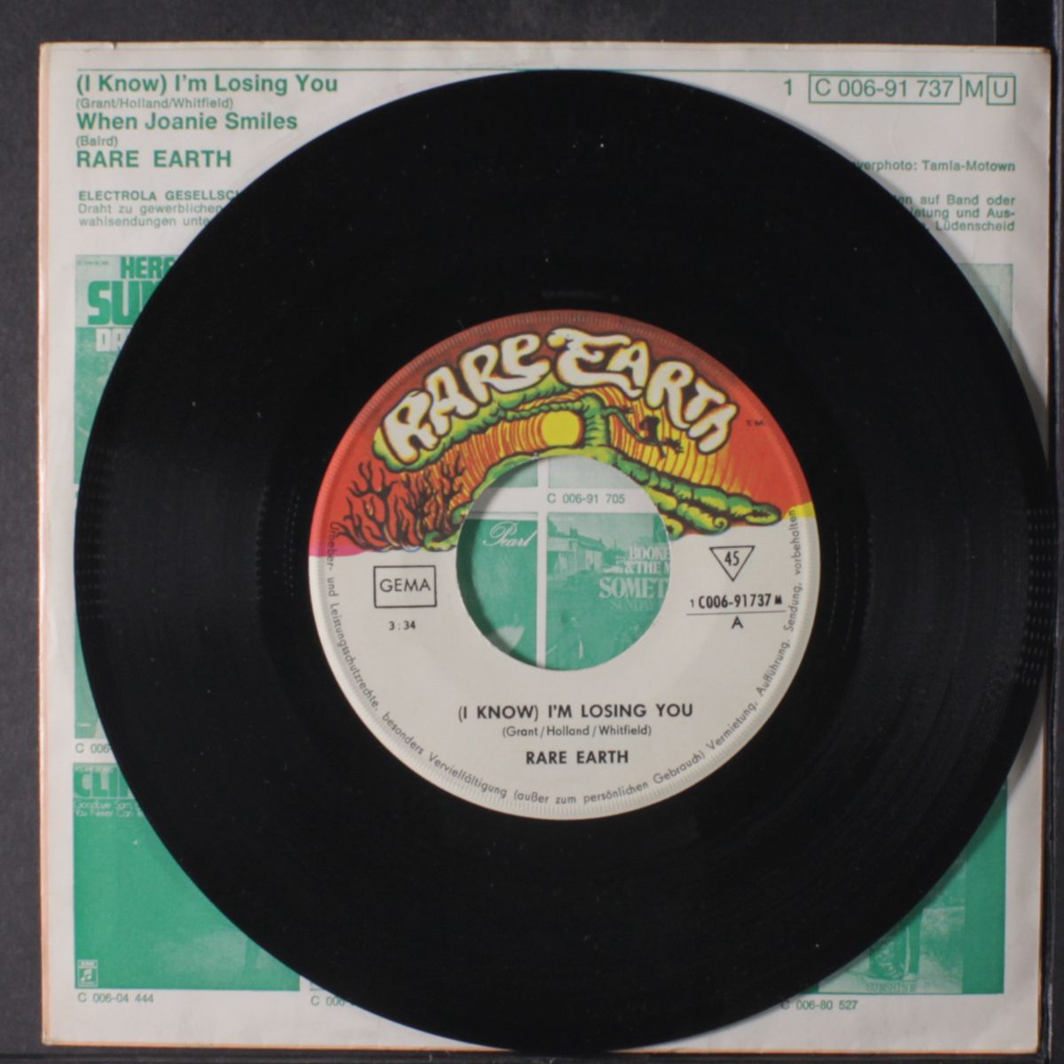 (i know) i'm losing you / when joanie smiles by RARE EARTH