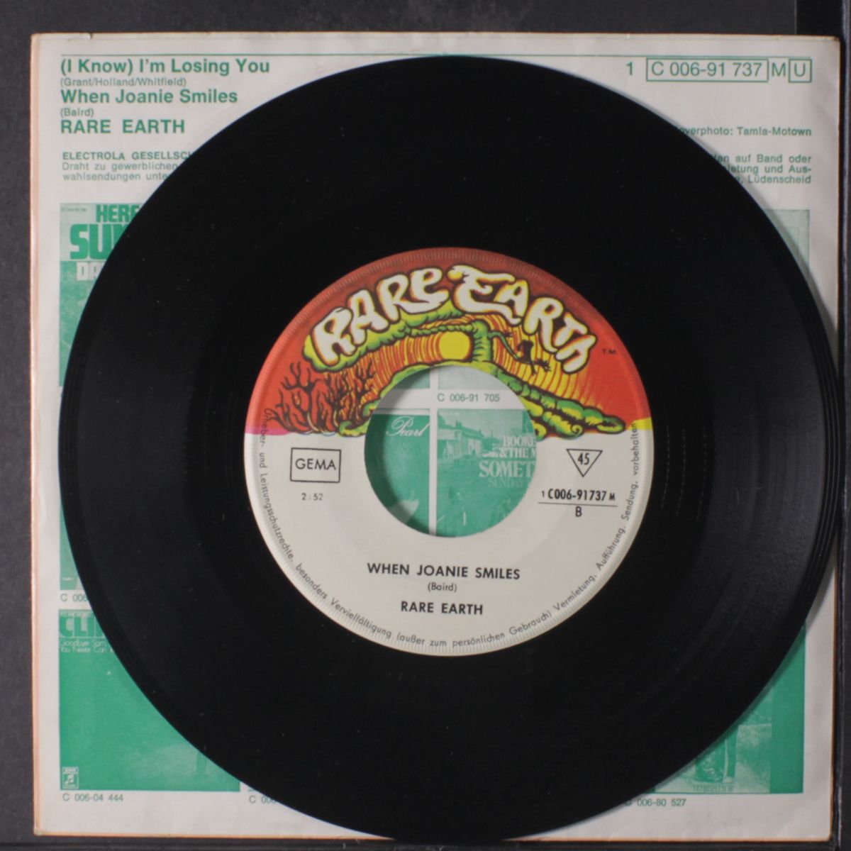 (i know) i'm losing you / when joanie smiles by RARE EARTH