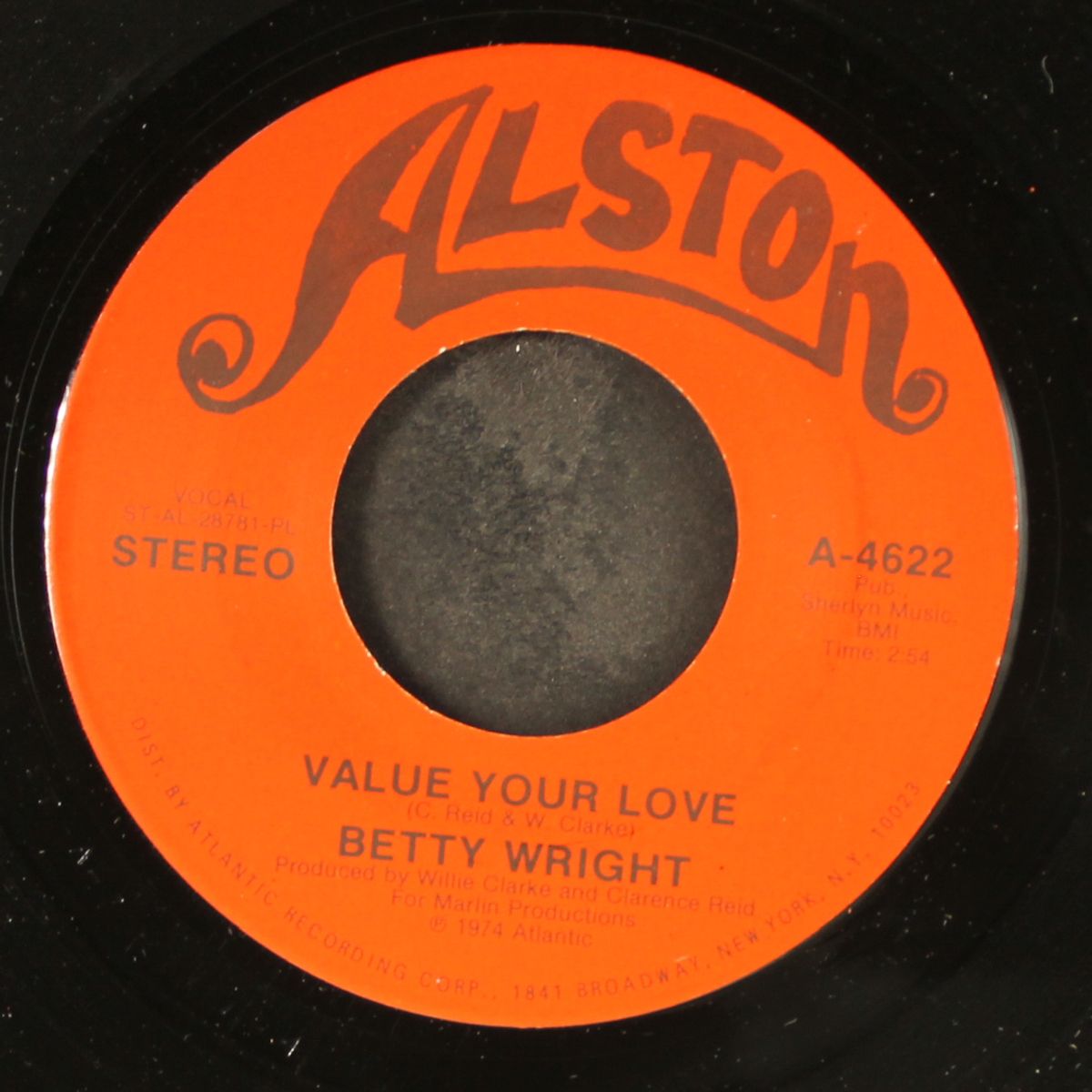 secretary / value your love by BETTY WRIGHT