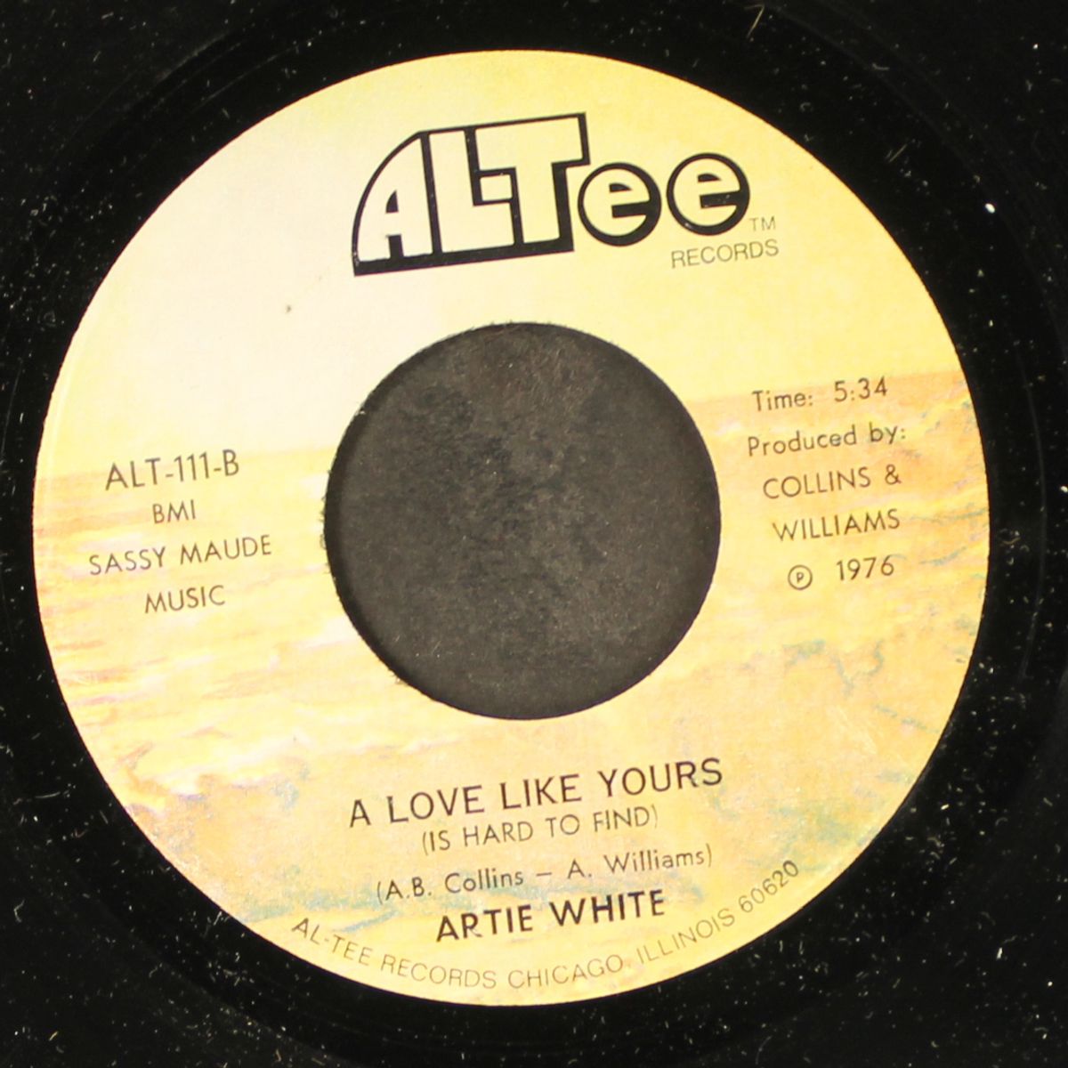 leanin' tree / a love like yours by ARTIE WHITE