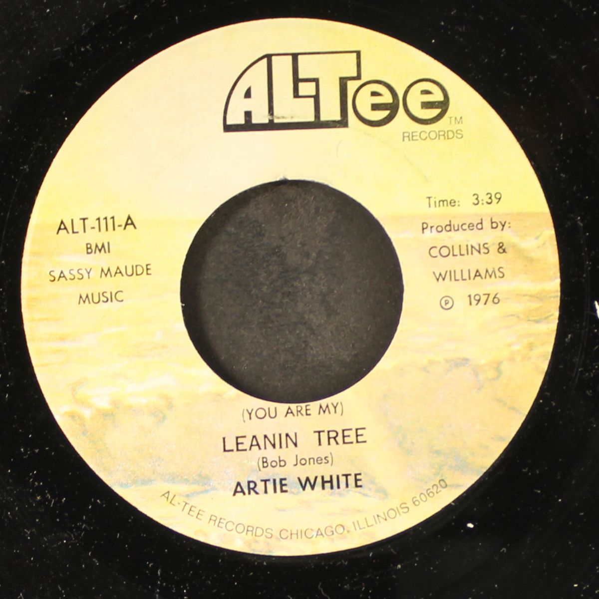 leanin' tree / a love like yours by ARTIE WHITE