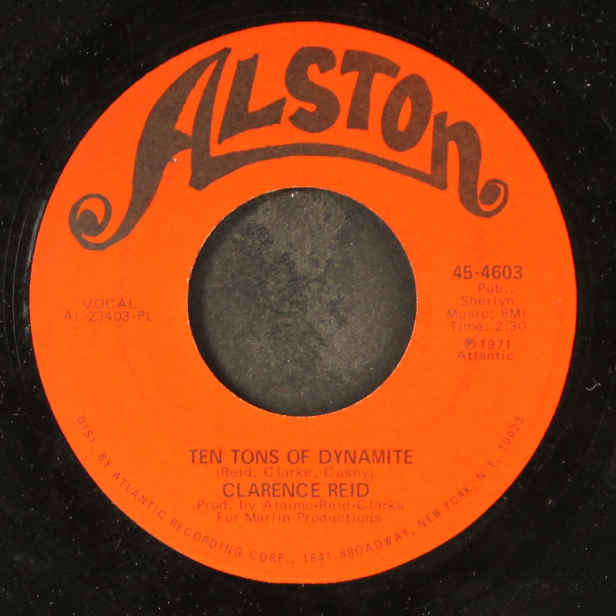 ten tons of dynamite by CLARENCE REID