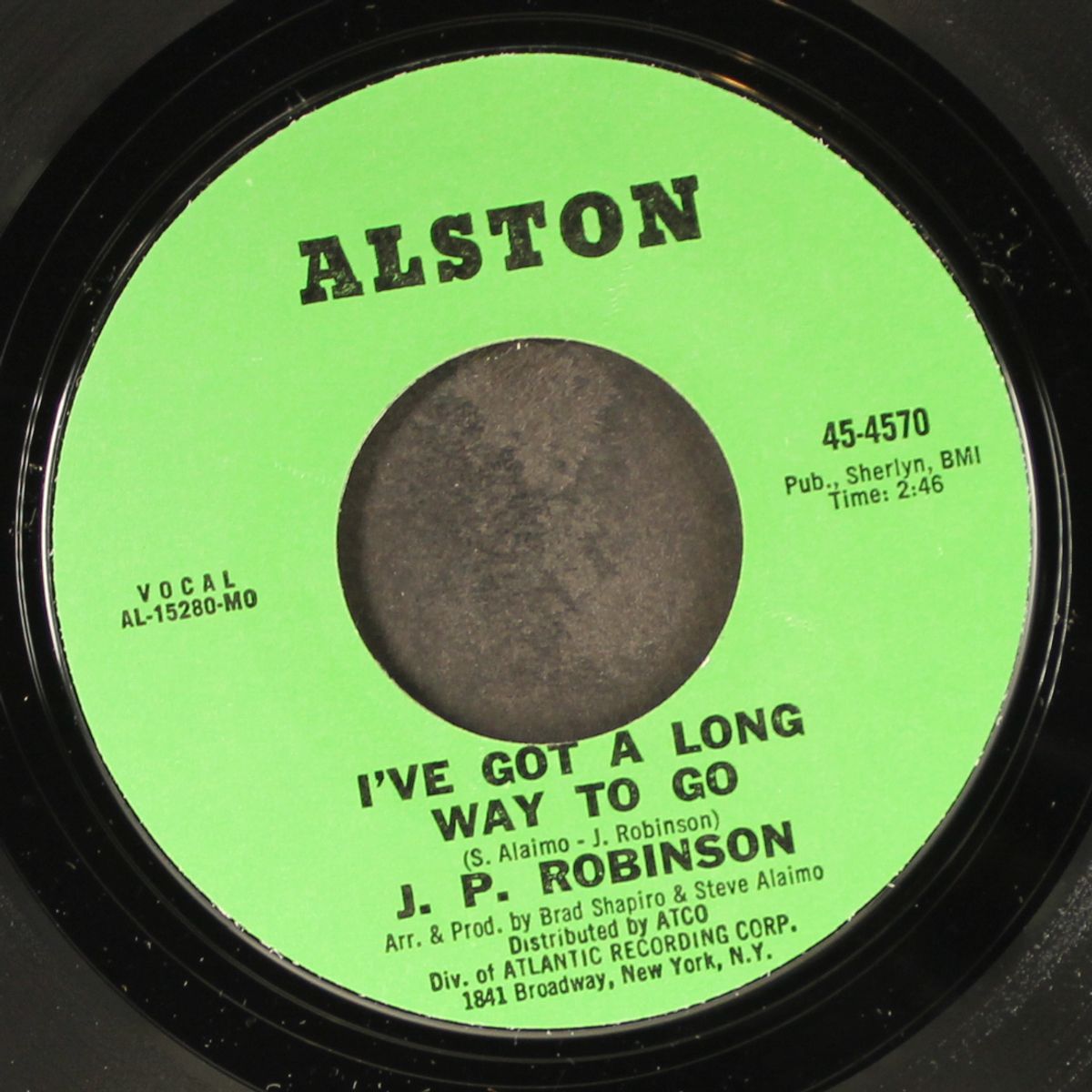 only be true to me / i've got a long way to go by J.P. ROBINSON