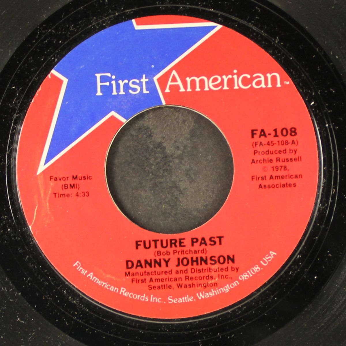 future past / red hot mama by DANNY JOHNSON