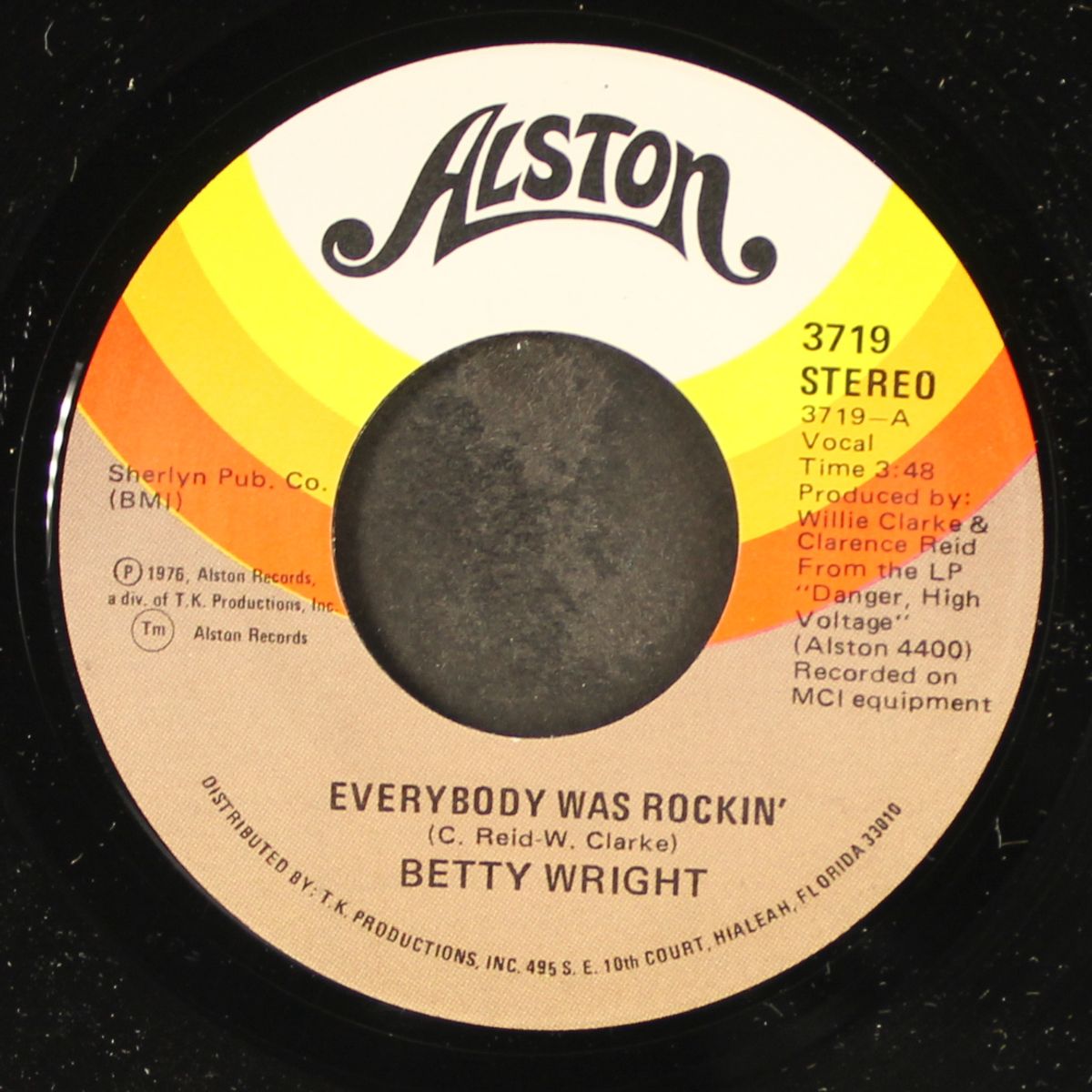 show your girl / everybody was rockin' by BETTY WRIGHT