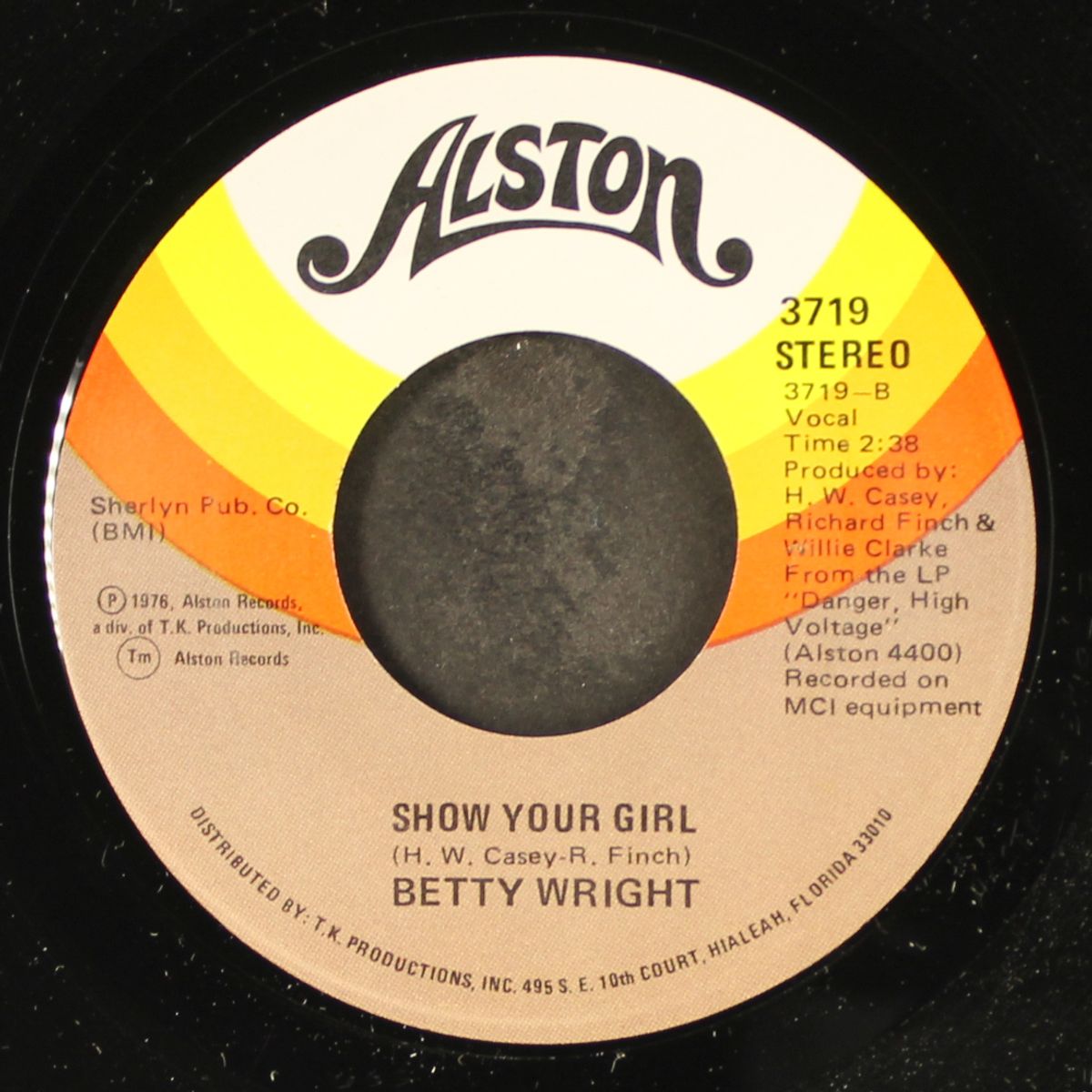show your girl / everybody was rockin' by BETTY WRIGHT