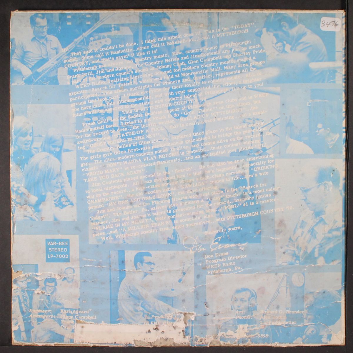 glenn campbell presents pittsburgh country by VARIOUS