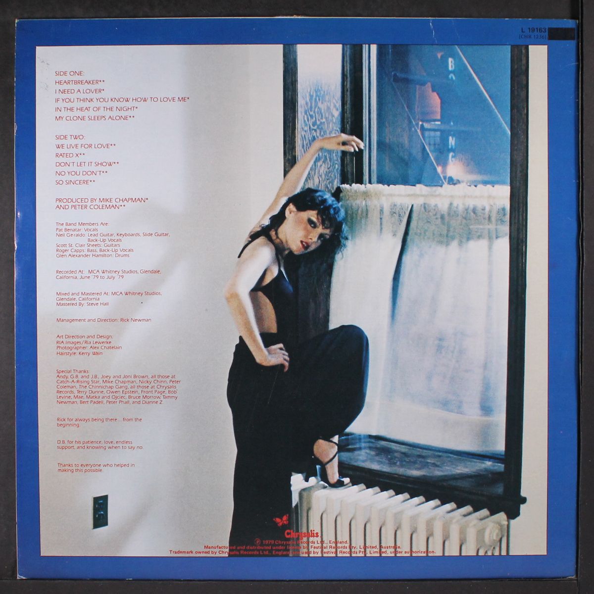 in the heat of the night by PAT BENATAR