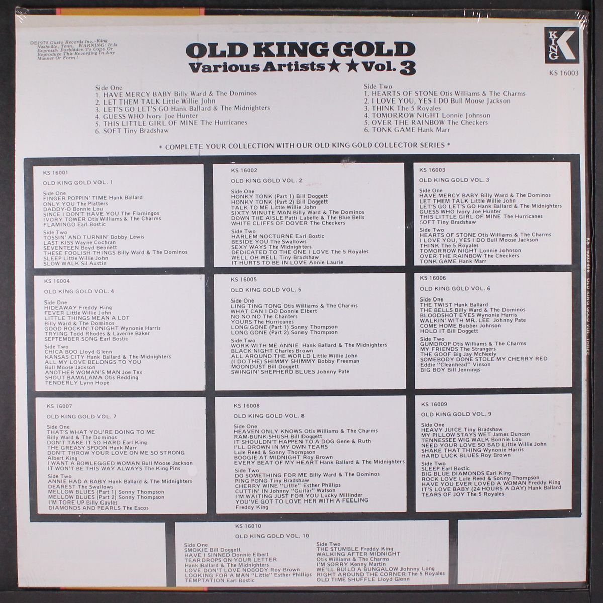 old king gold, vol. 3 by VARIOUS