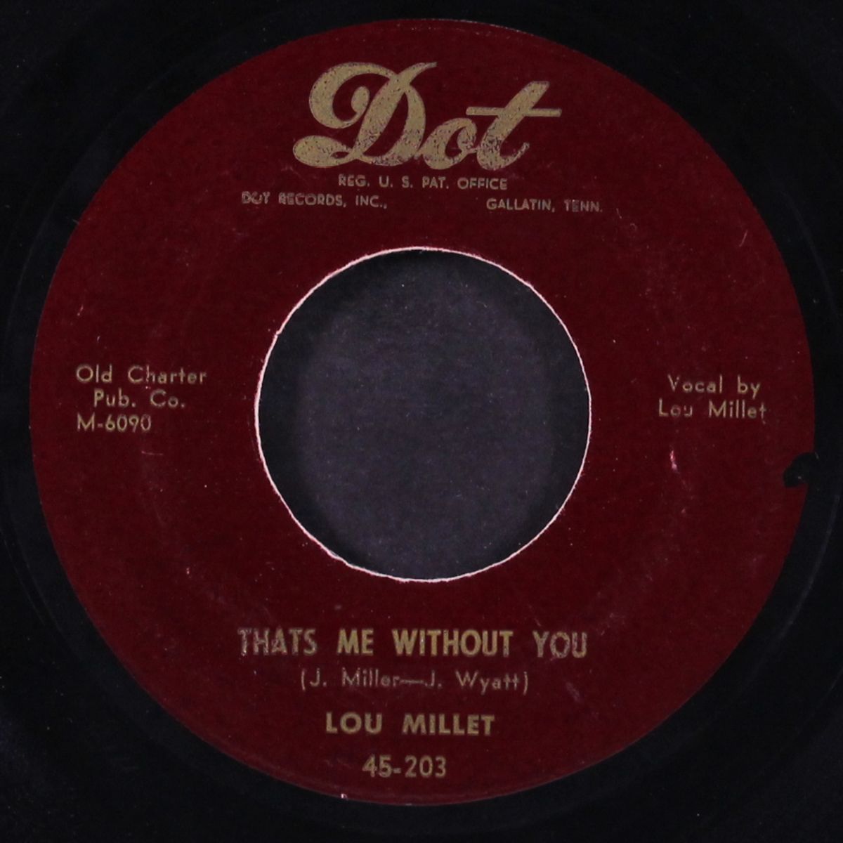 heart of stone / that's me without you by LOU MILLET