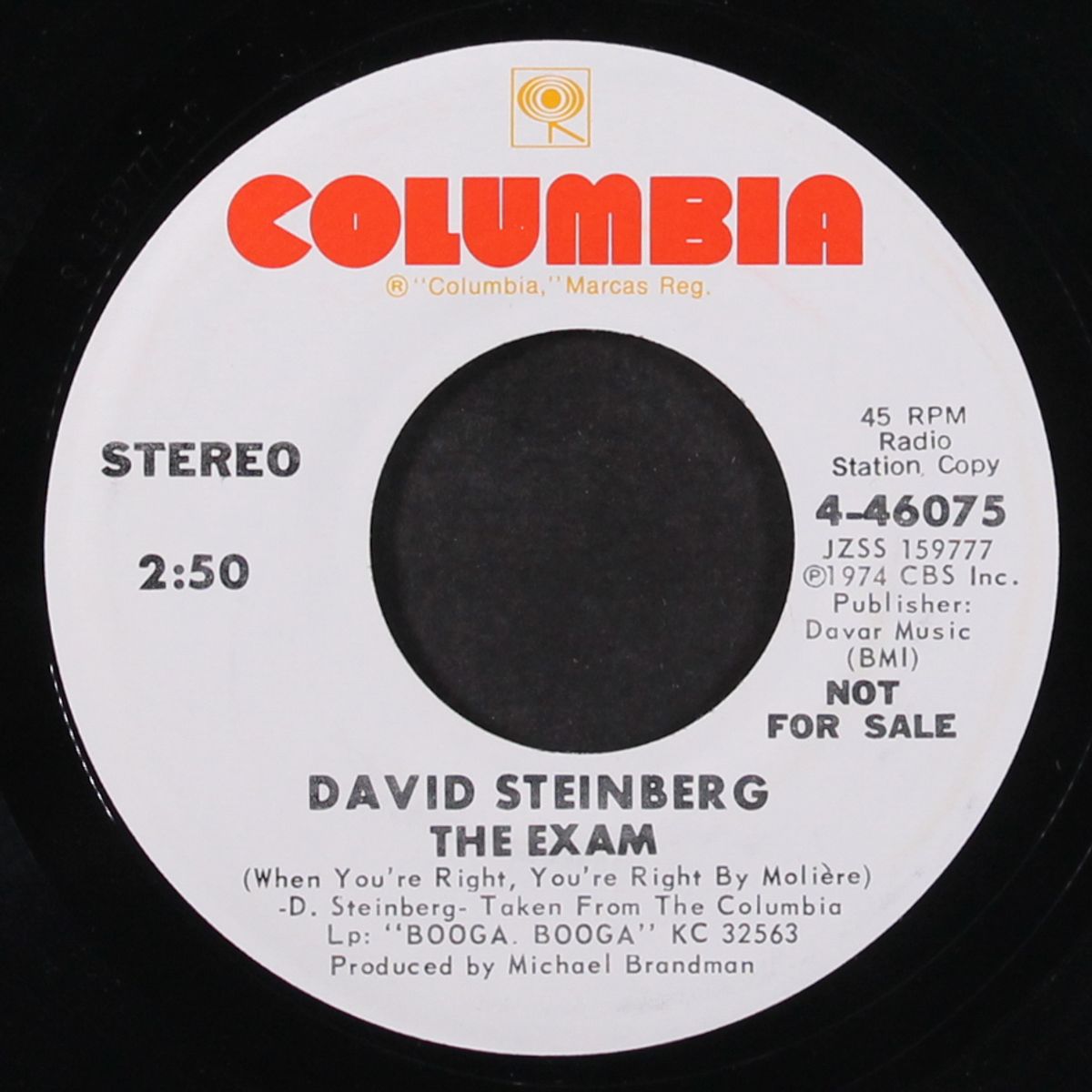 the nixon tapes / the exam by DAVID STEINBERG