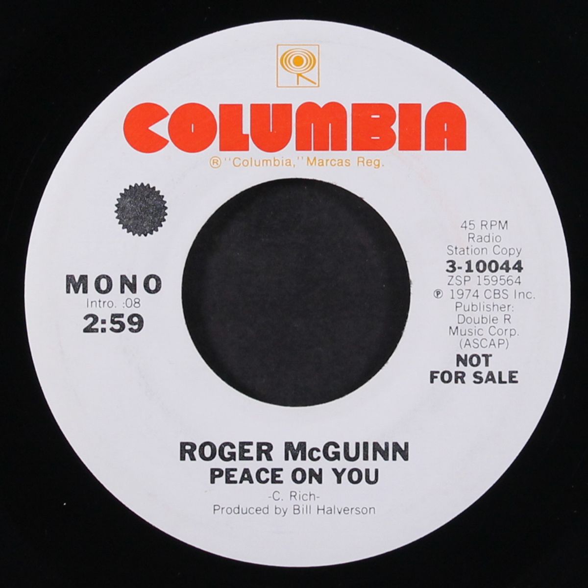 peace on you / mono by ROGER MCGUINN