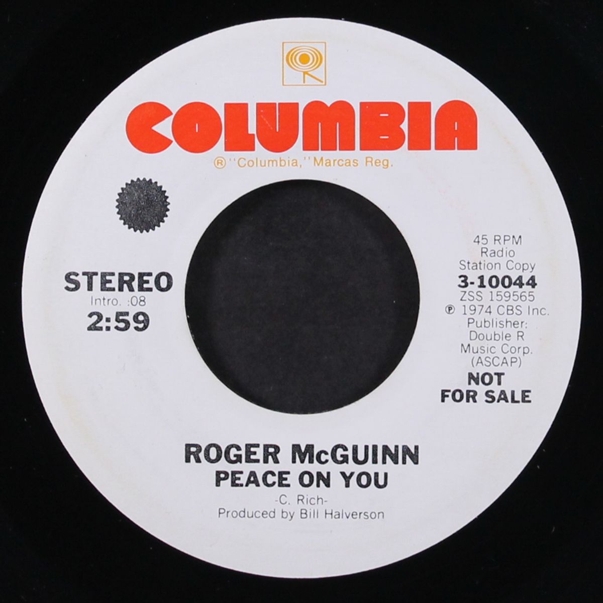 peace on you / mono by ROGER MCGUINN