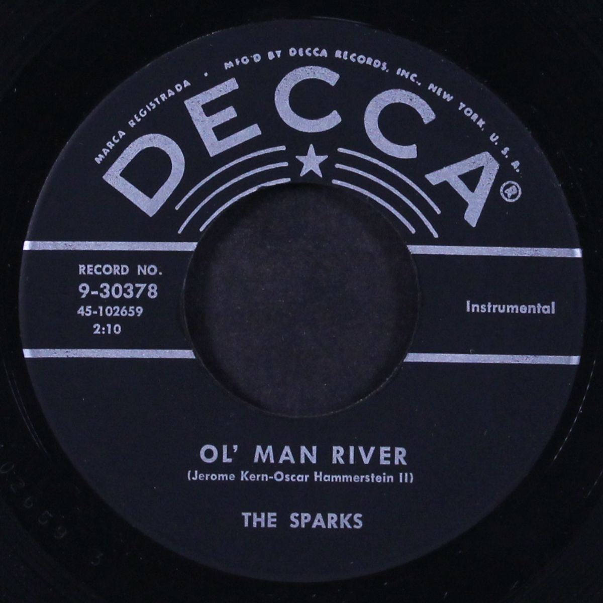 ol' man river / mary, mary lou by SPARKS