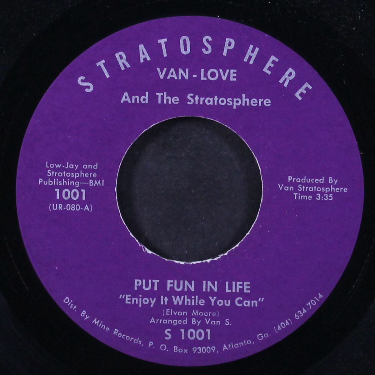 put fun in life / kissin' and huggin' by VAN-LOVE & STRATOSPHERE