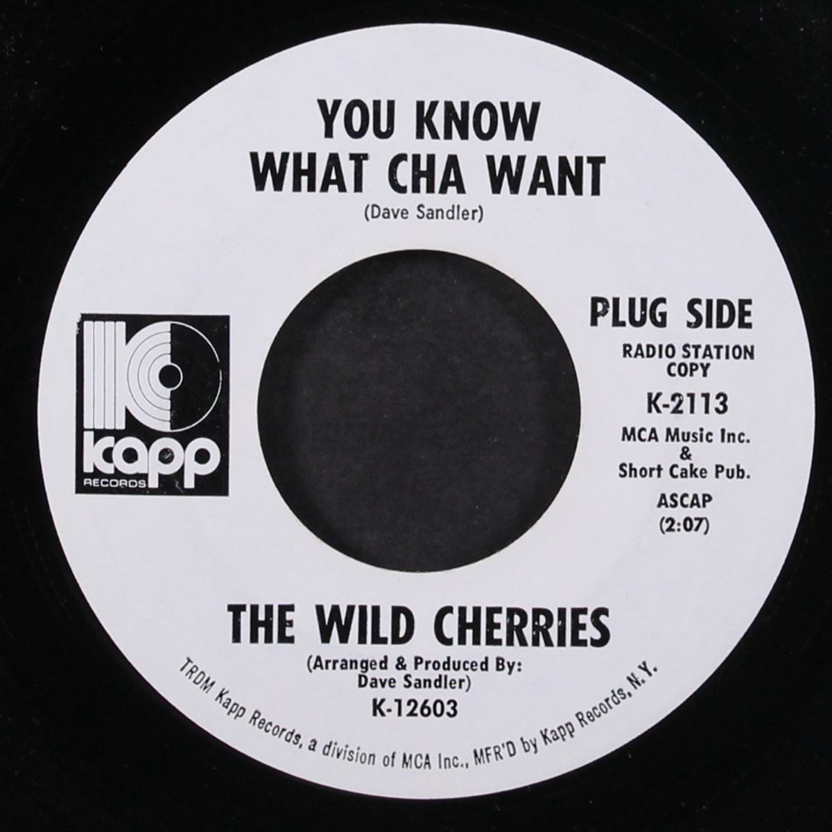 you know what cha want / baby i see by WILD CHERRIES