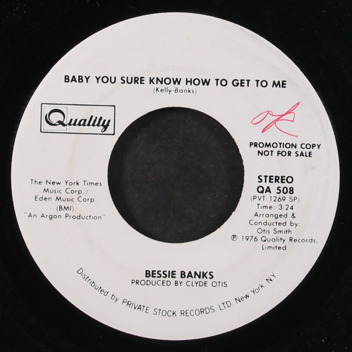 baby you sure know how to get to me / mono by BESSIE BANKS