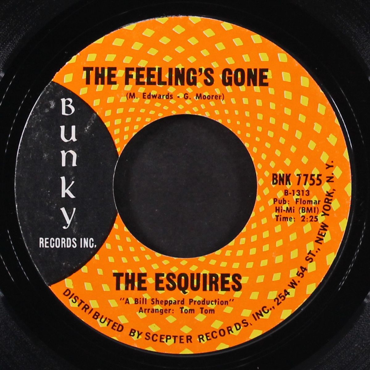 the feeling's gone / why can't i stop by ESQUIRES