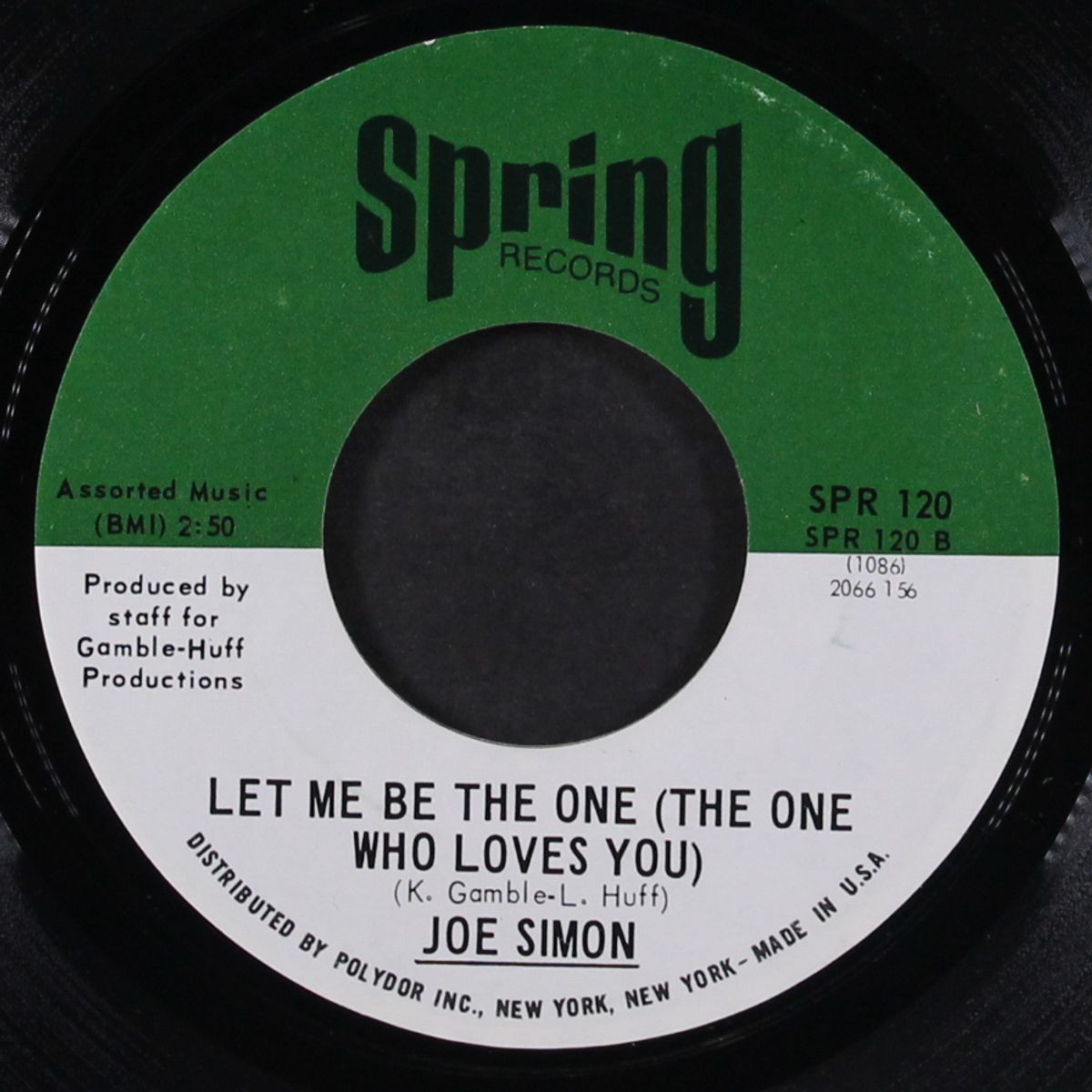 drowning in the sea of love / let me be the one by JOE SIMON