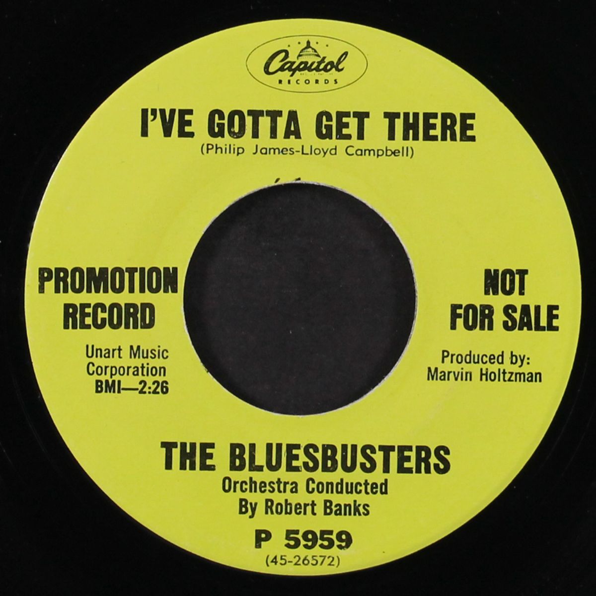 i've gotta get there / irreplaceable you by BLUESBUSTERS