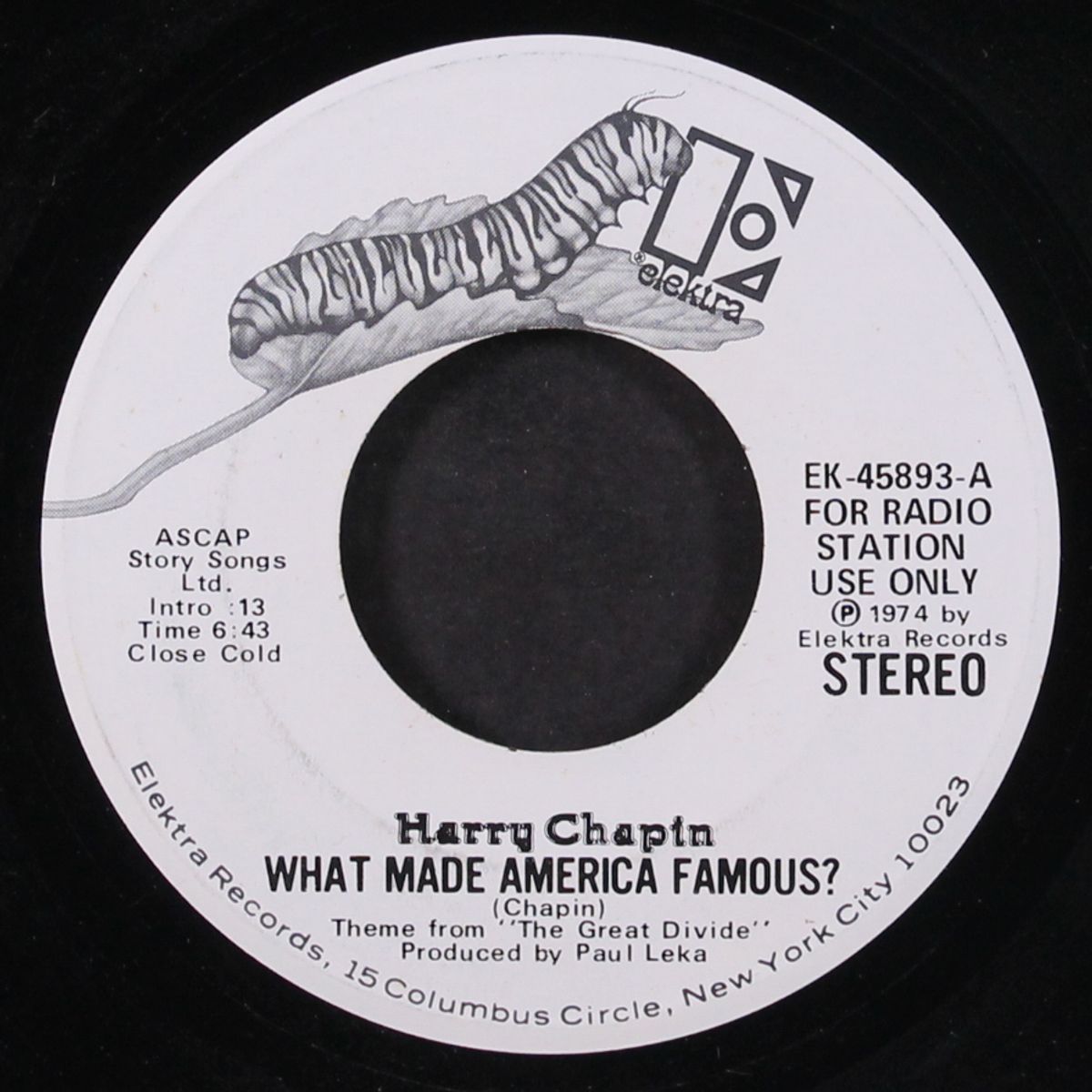 what made america famous by HARRY CHAPIN