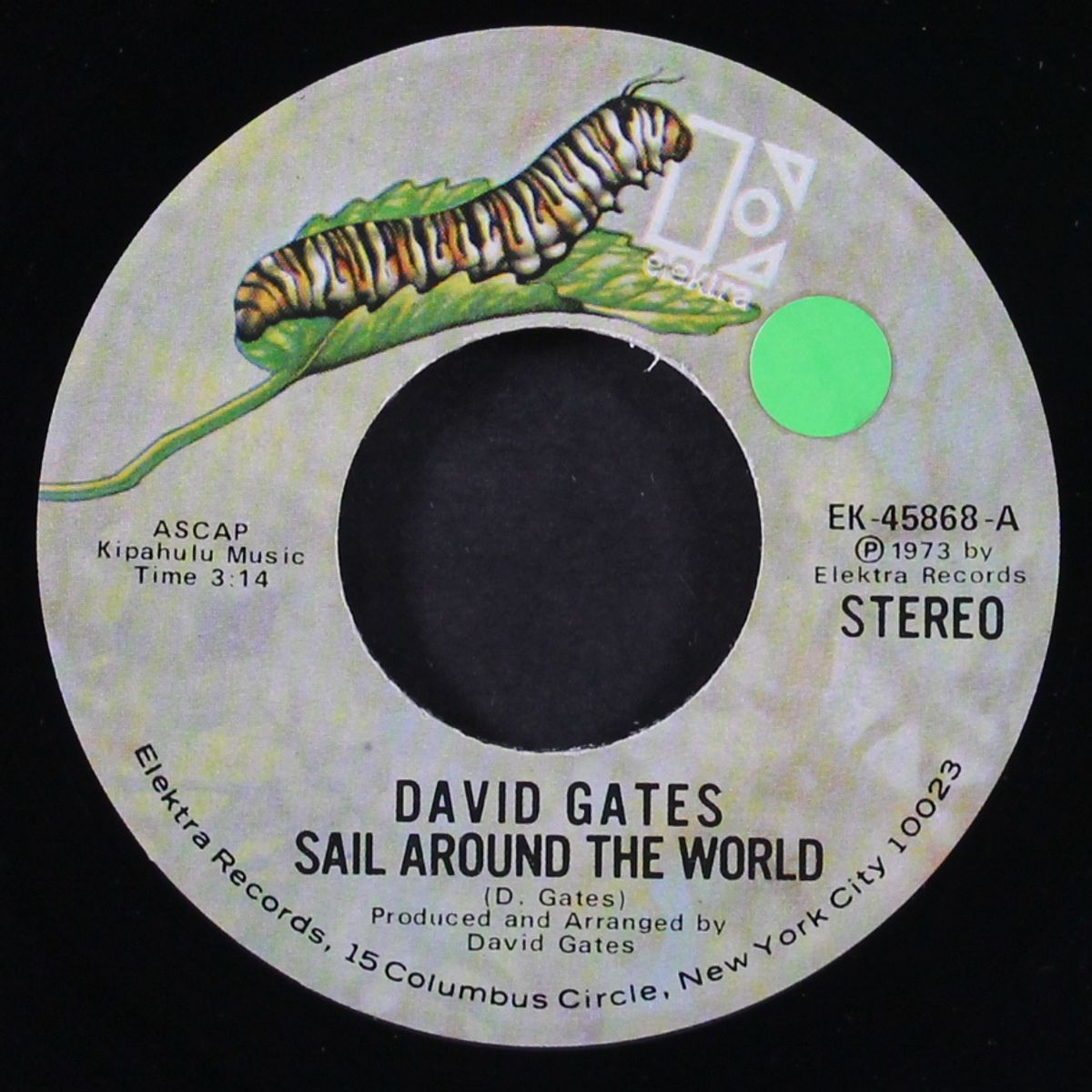 sail around the world by DAVID GATES