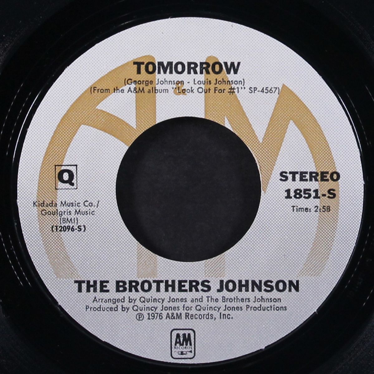 get the funk out of my face / tomorrow by BROTHERS JOHNSON