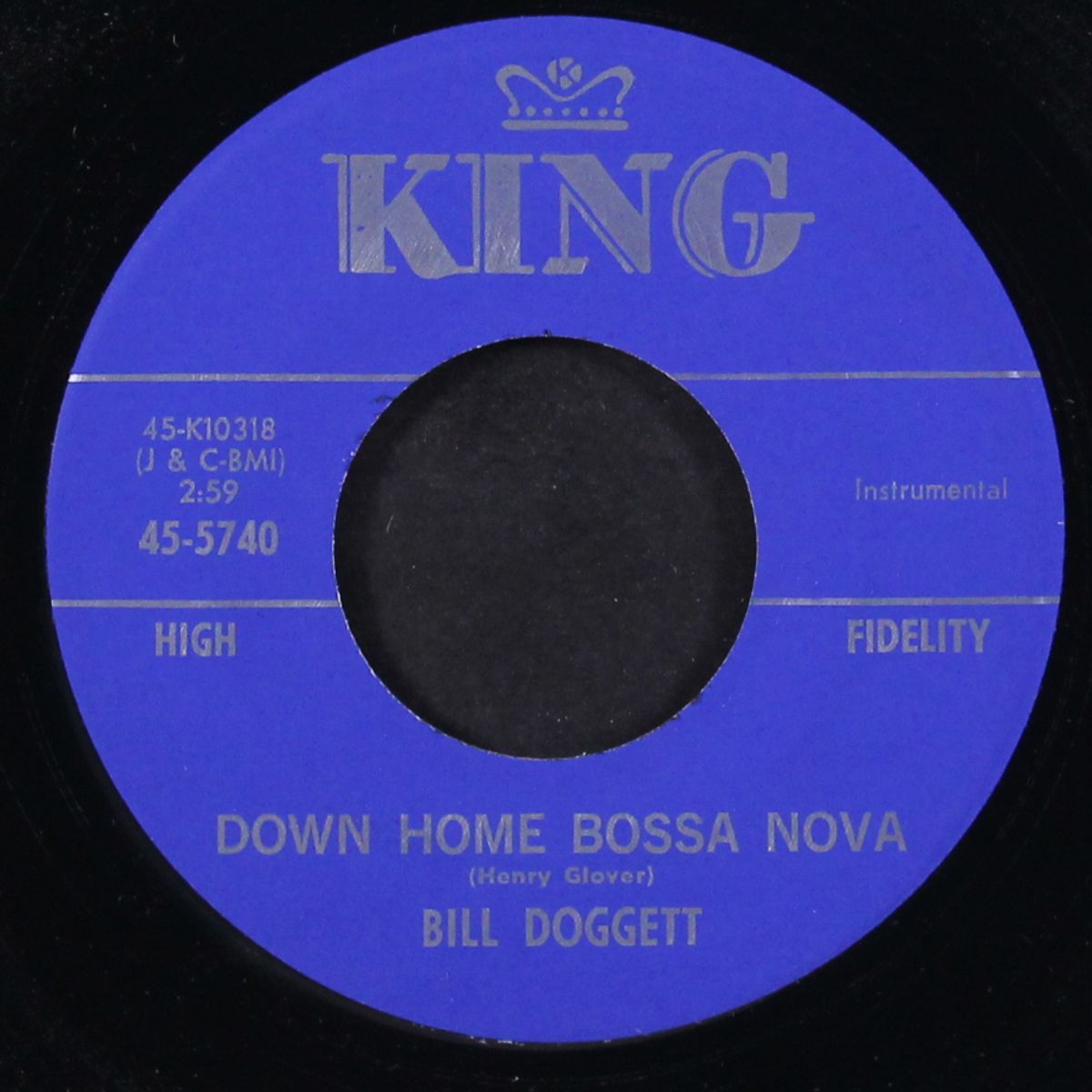 down home bossa nova / si-si-nova by BILL DOGGETT