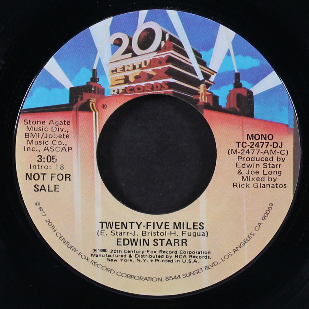 twenty-five miles / mono by EDWIN STARR