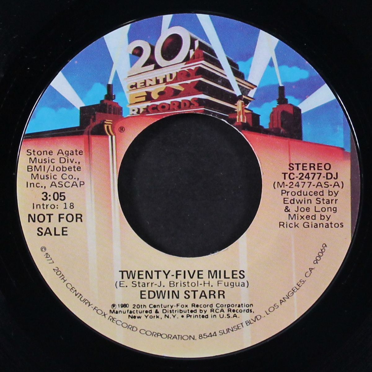twenty-five miles / mono by EDWIN STARR