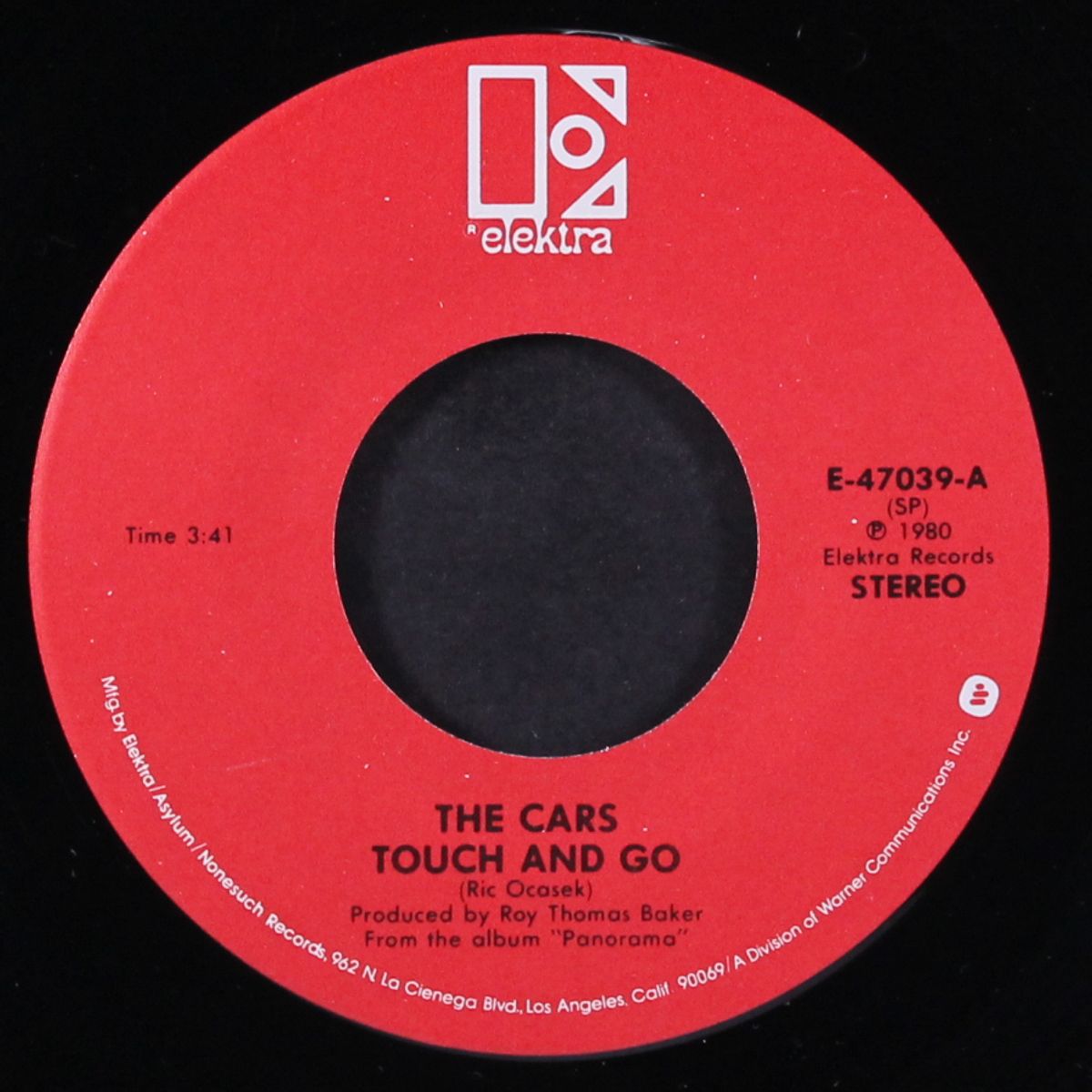 touch & go / down boys by CARS