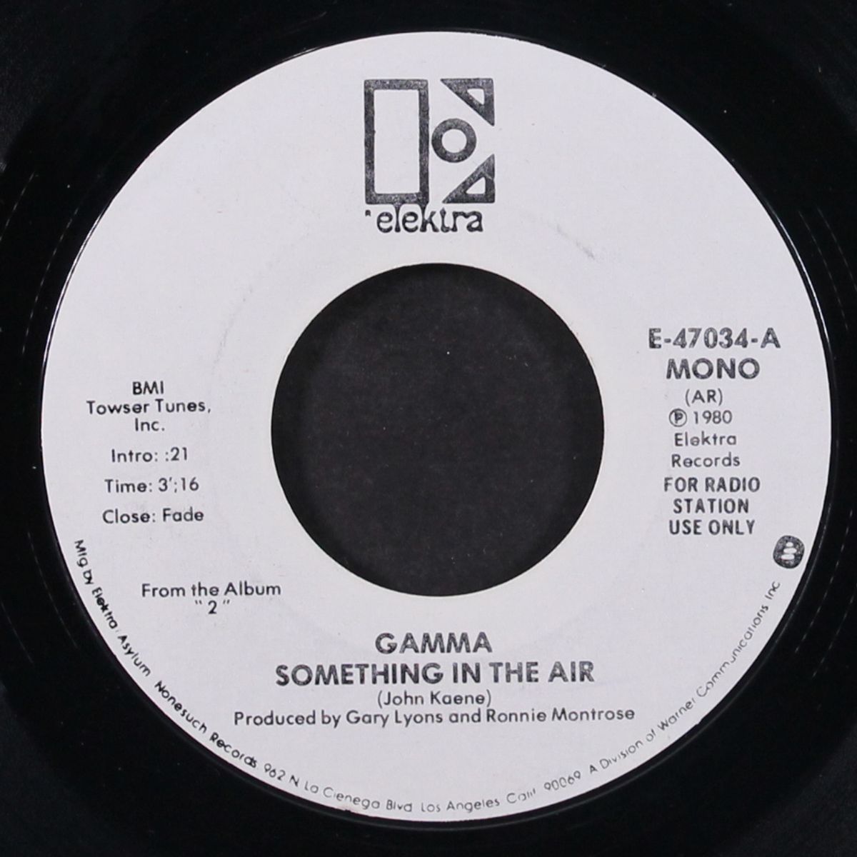 something in the air / mono by GAMMA